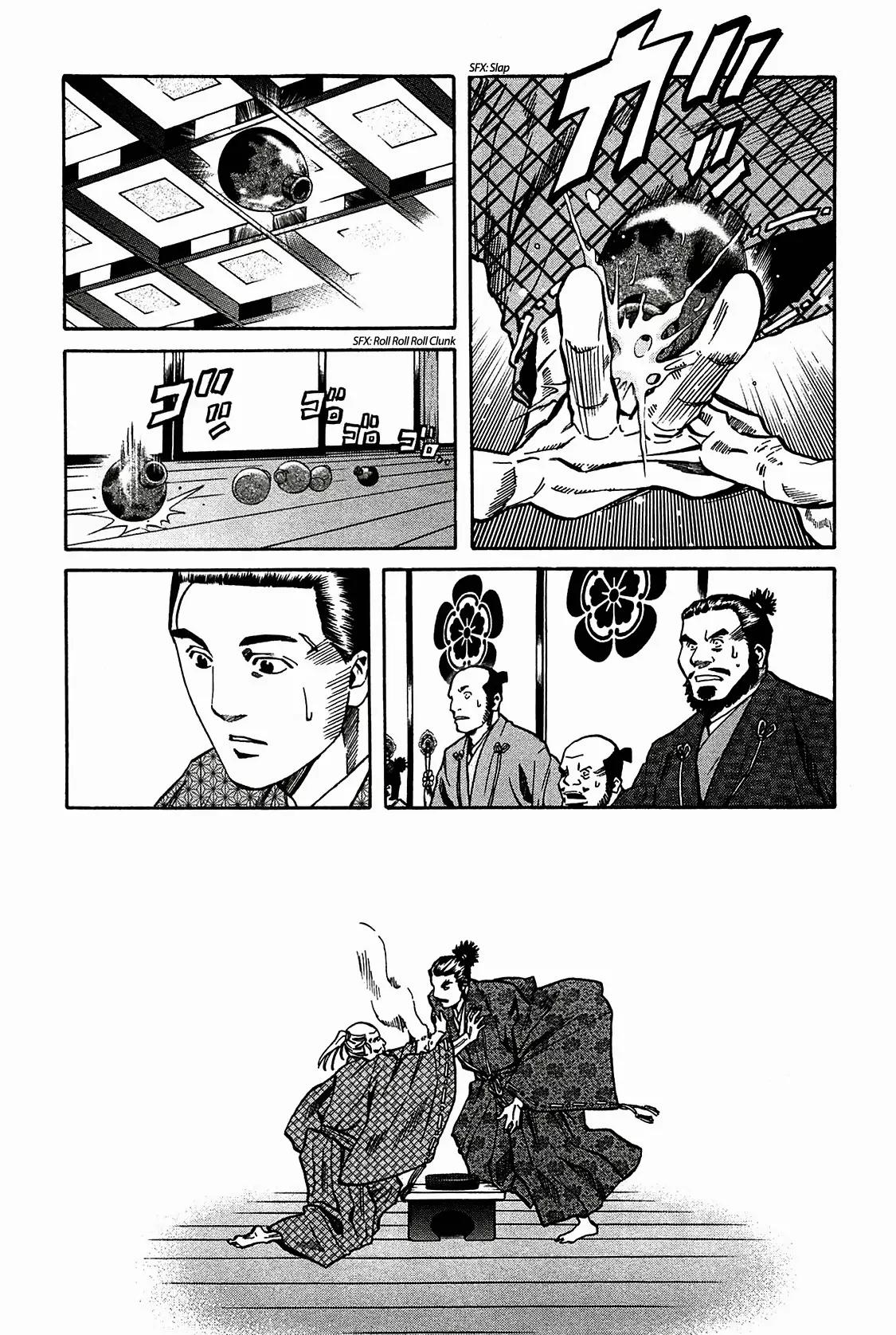 Nobunaga no Chef Chapter 54 page 14 - Chapter 54: One Thousand Kanbun Coin Reparation