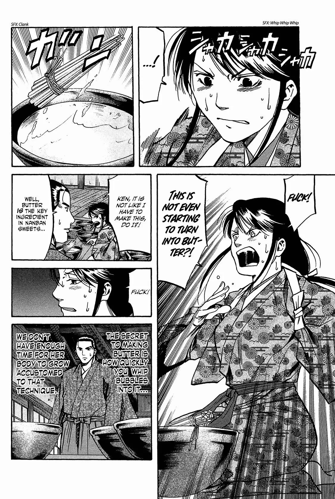 Nobunaga no Chef Chapter 55 page 12 - Chapter 55: Ken's Cooking Coaching