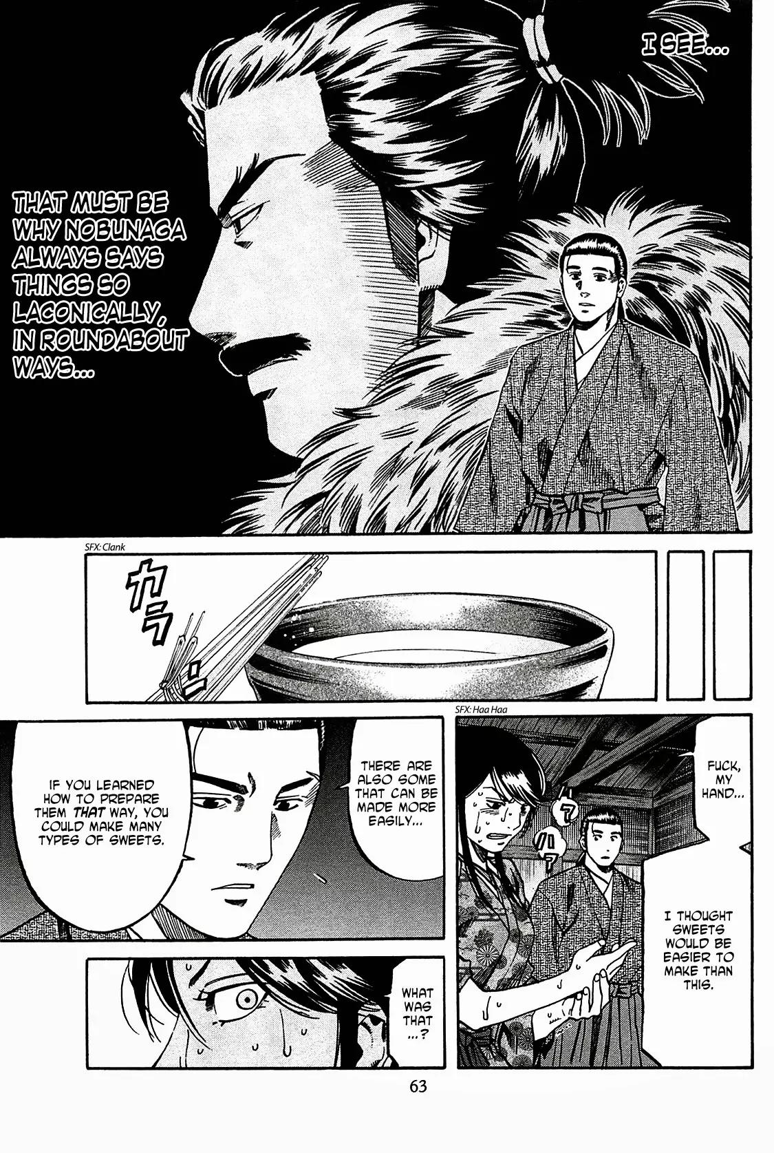 Nobunaga no Chef Chapter 55 page 15 - Chapter 55: Ken's Cooking Coaching