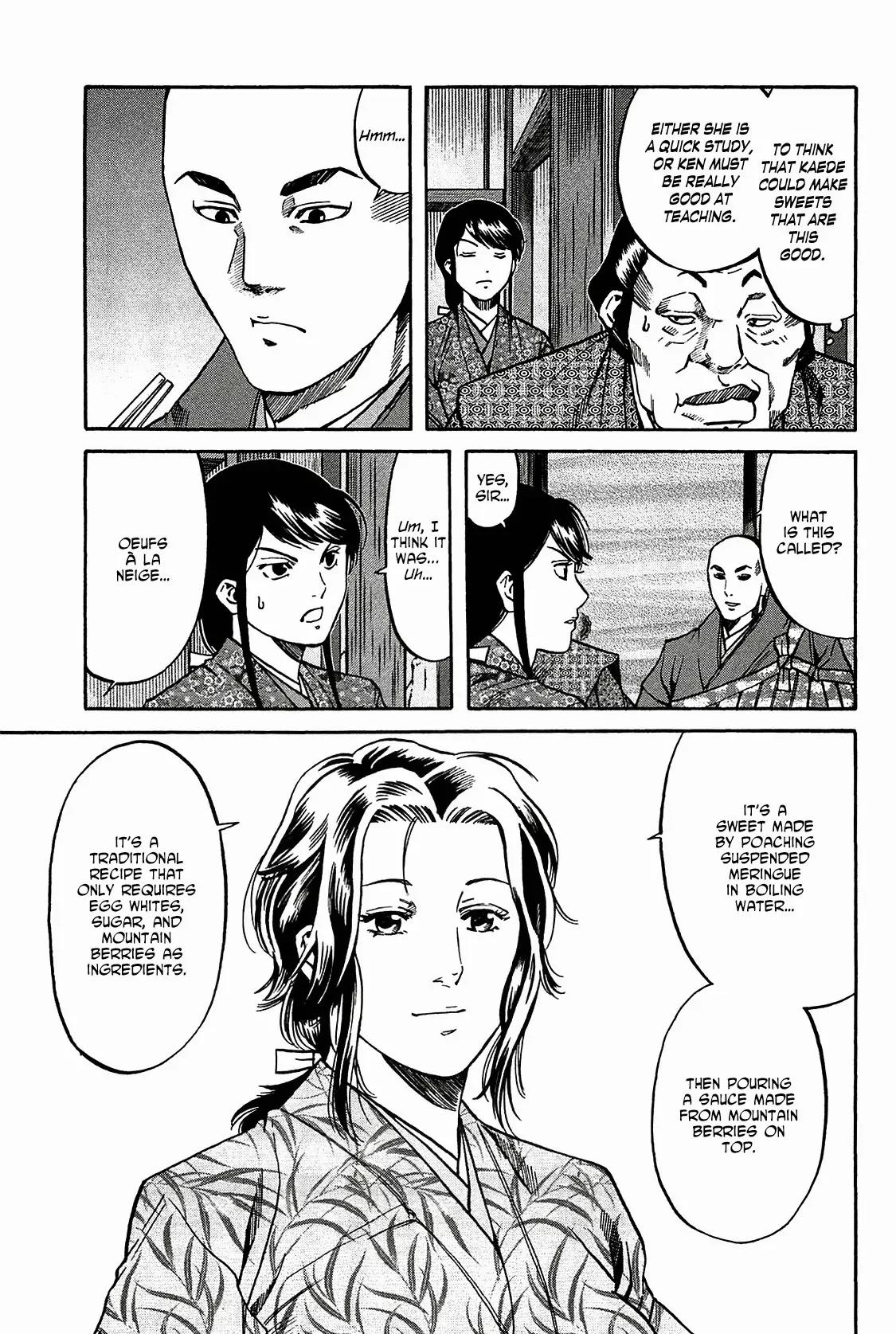 Nobunaga no Chef Chapter 56 page 14 - Chapter 56: Kaede's Competition Confections