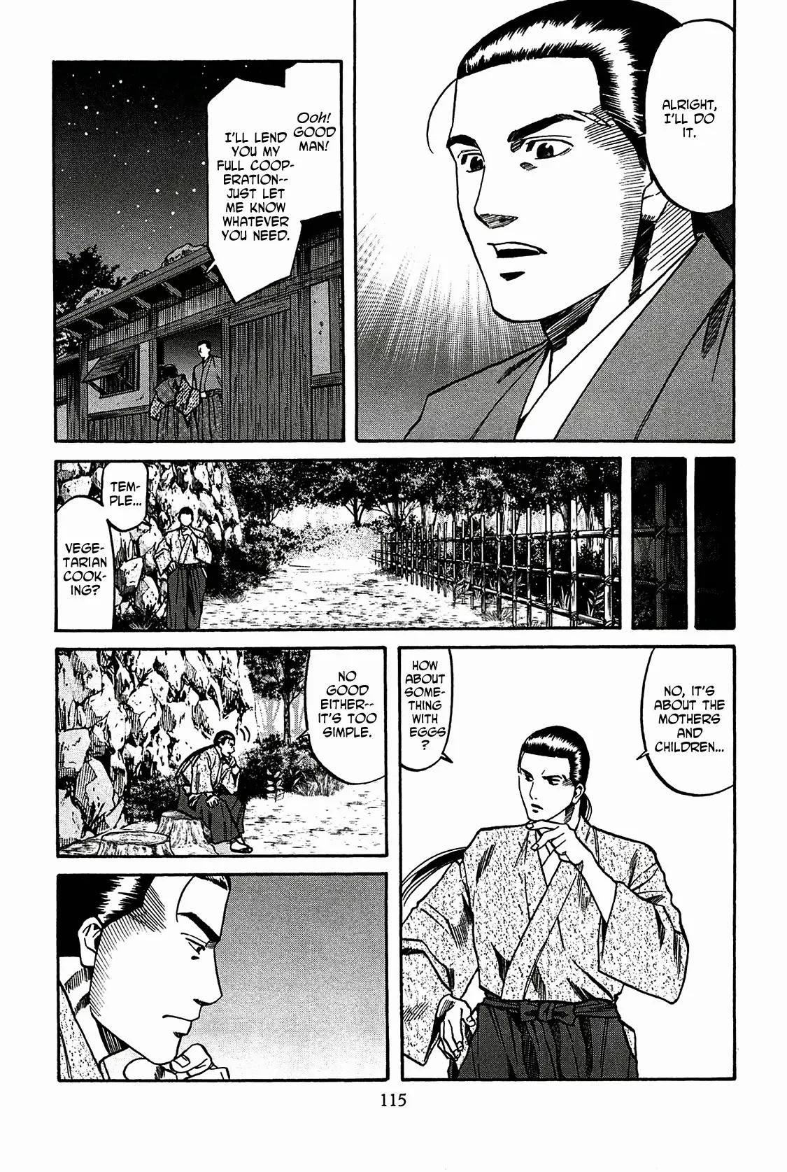 Nobunaga no Chef Chapter 58 page 10 - Chapter 58: Trembling