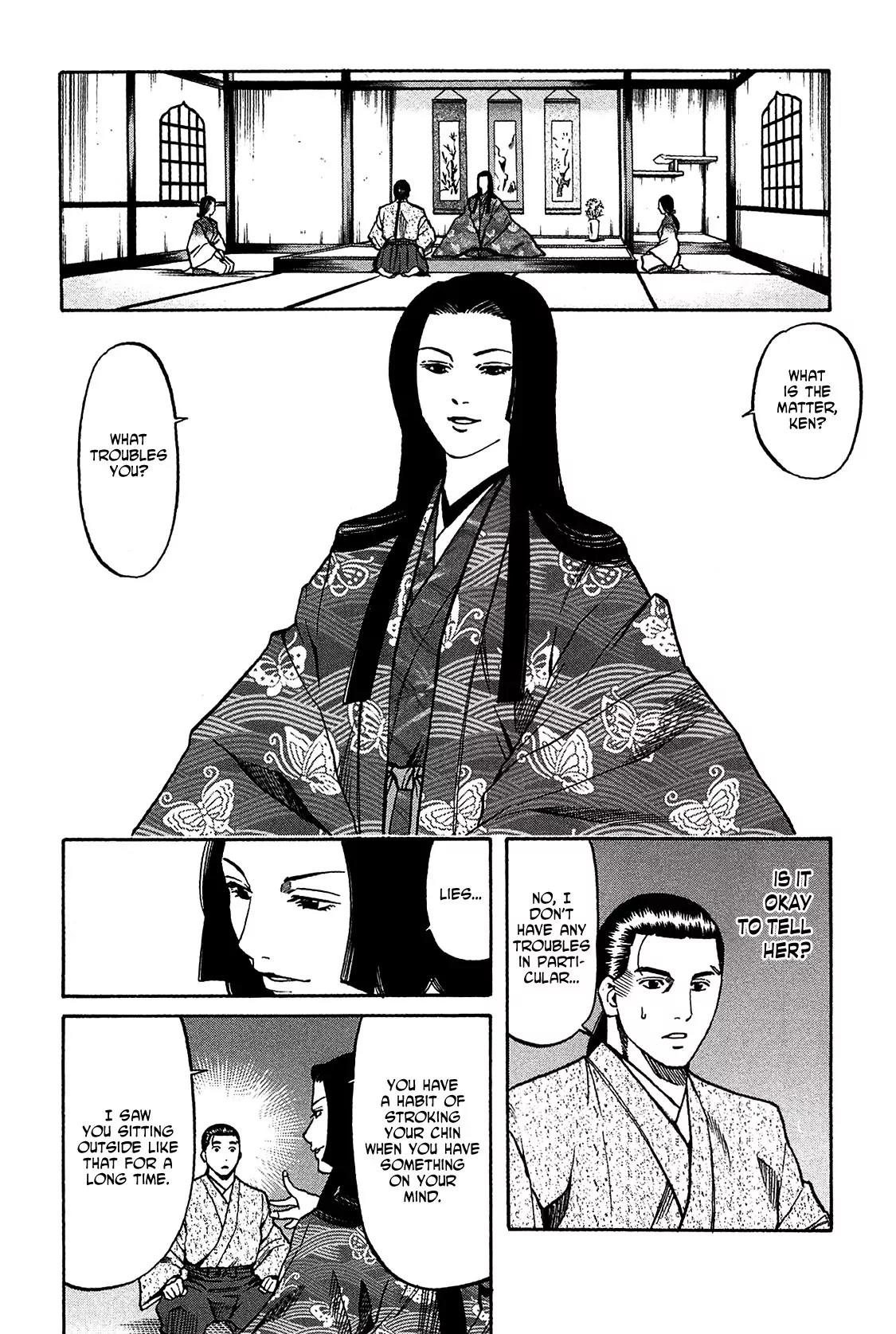 Nobunaga no Chef Chapter 58 page 13 - Chapter 58: Trembling