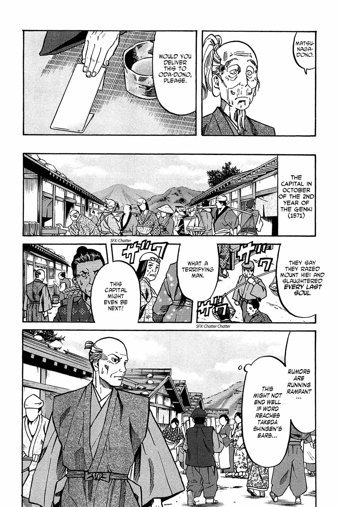 Nobunaga no Chef Chapter 61 page 4 - Chapter 61: Aftermath of the Razing
