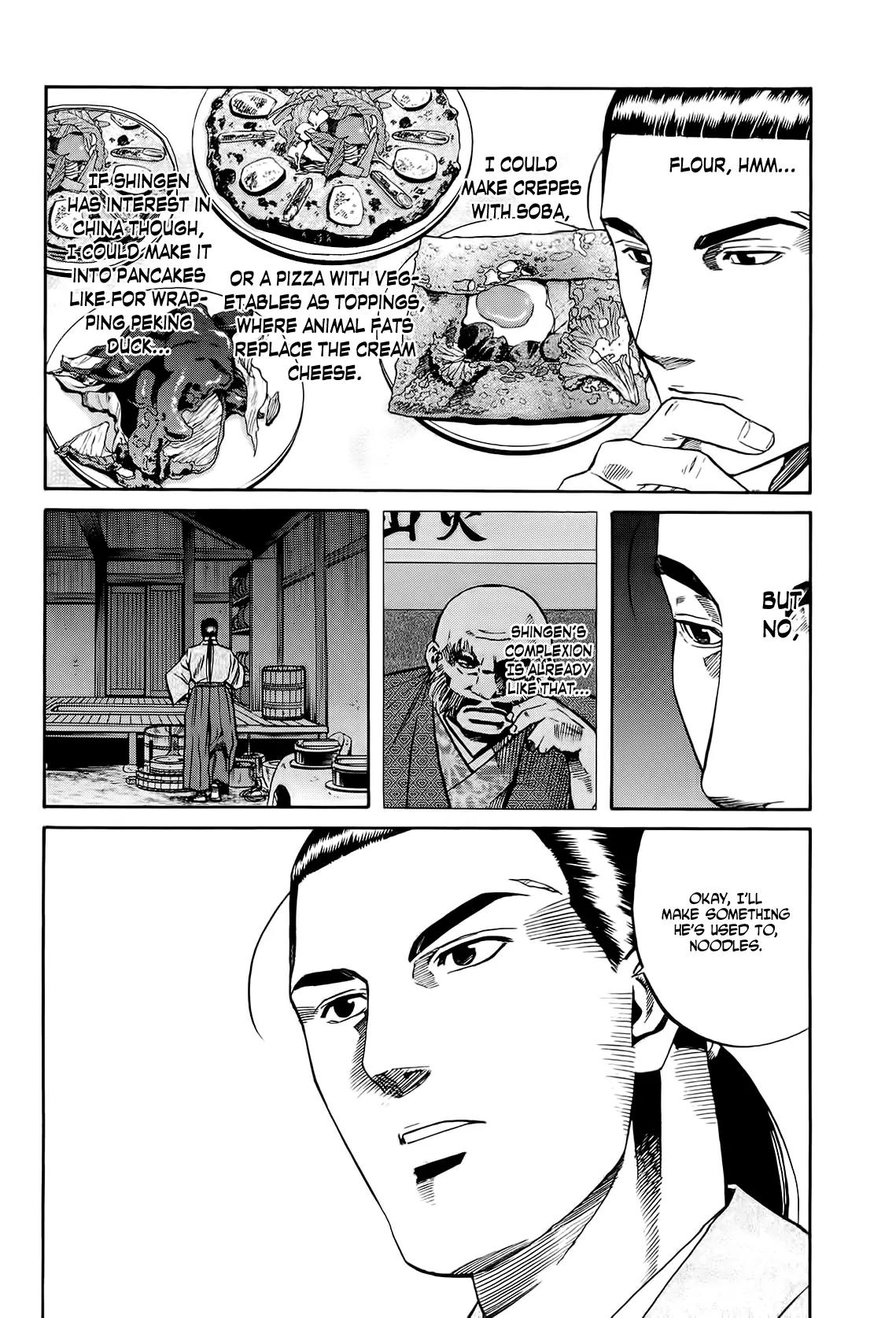 Nobunaga no Chef Chapter 67 page 10 - Chapter 67: Cooking for Shingen