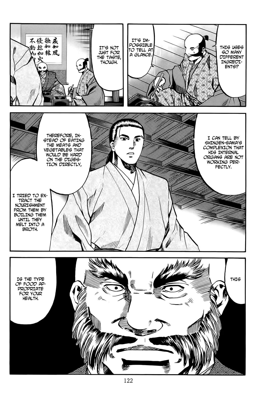 Nobunaga no Chef Chapter 67 page 16 - Chapter 67: Cooking for Shingen