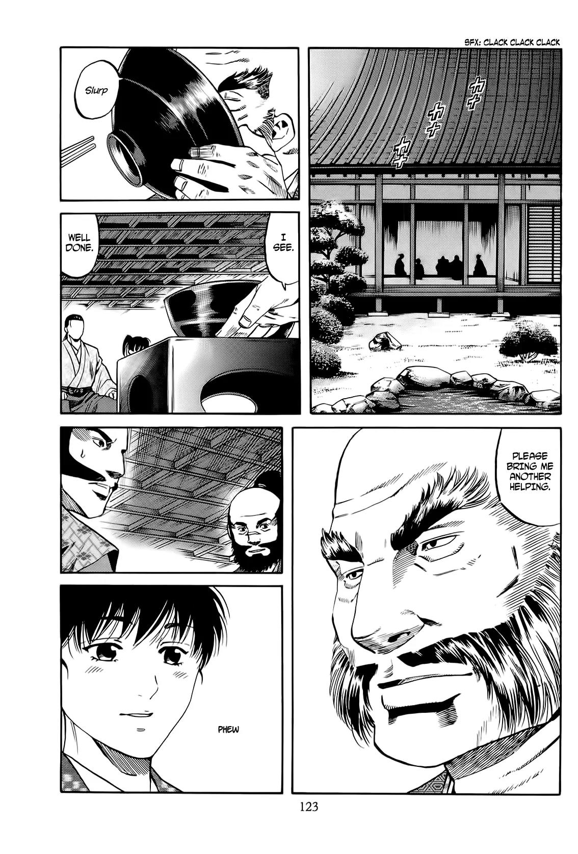 Nobunaga no Chef Chapter 67 page 17 - Chapter 67: Cooking for Shingen