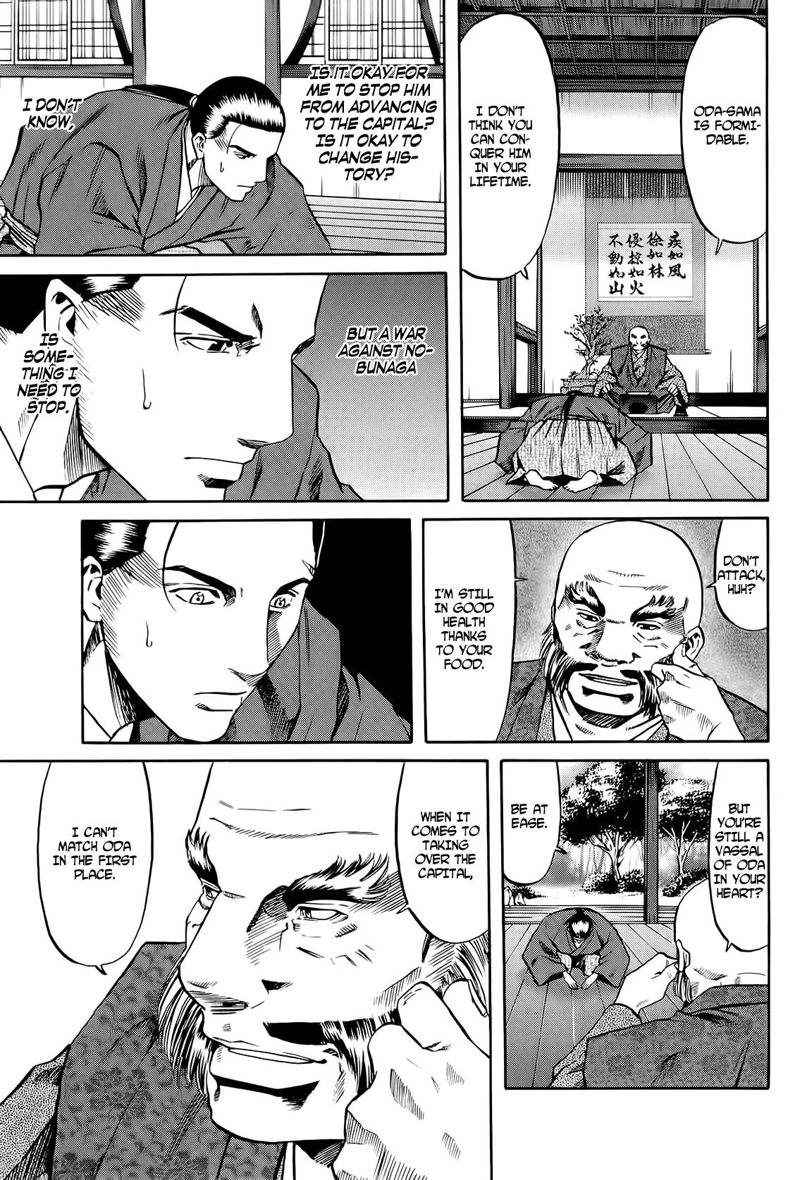 Nobunaga no Chef Chapter 70 page 11 - Chapter 70: Ken's Decision