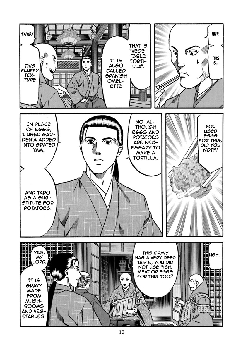 Nobunaga no Chef Chapter 98 page 11 - Chapter 98: Ken's Decision