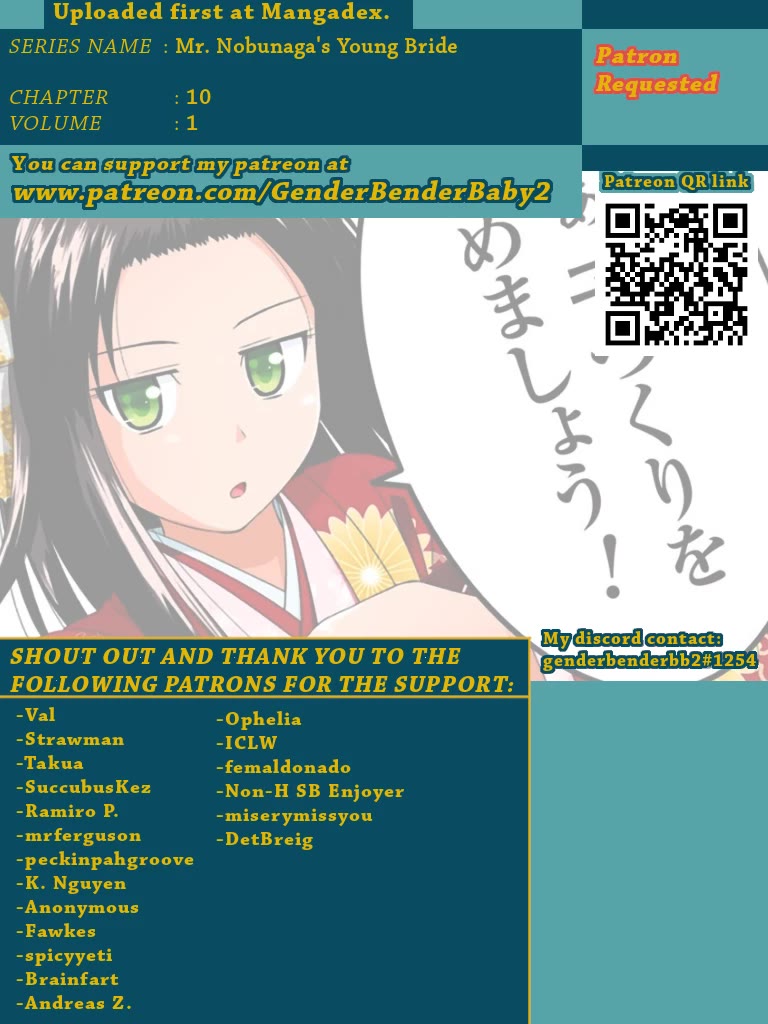 Nobunaga Teacher's Young Bride Chapter 10 page 1 - Chapter 10: The fourth one