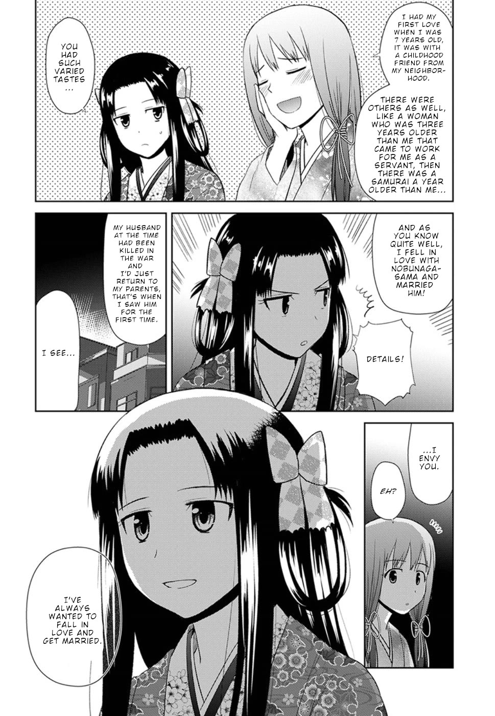Nobunaga Teacher's Young Bride Chapter 10 page 10 - Chapter 10: The fourth one
