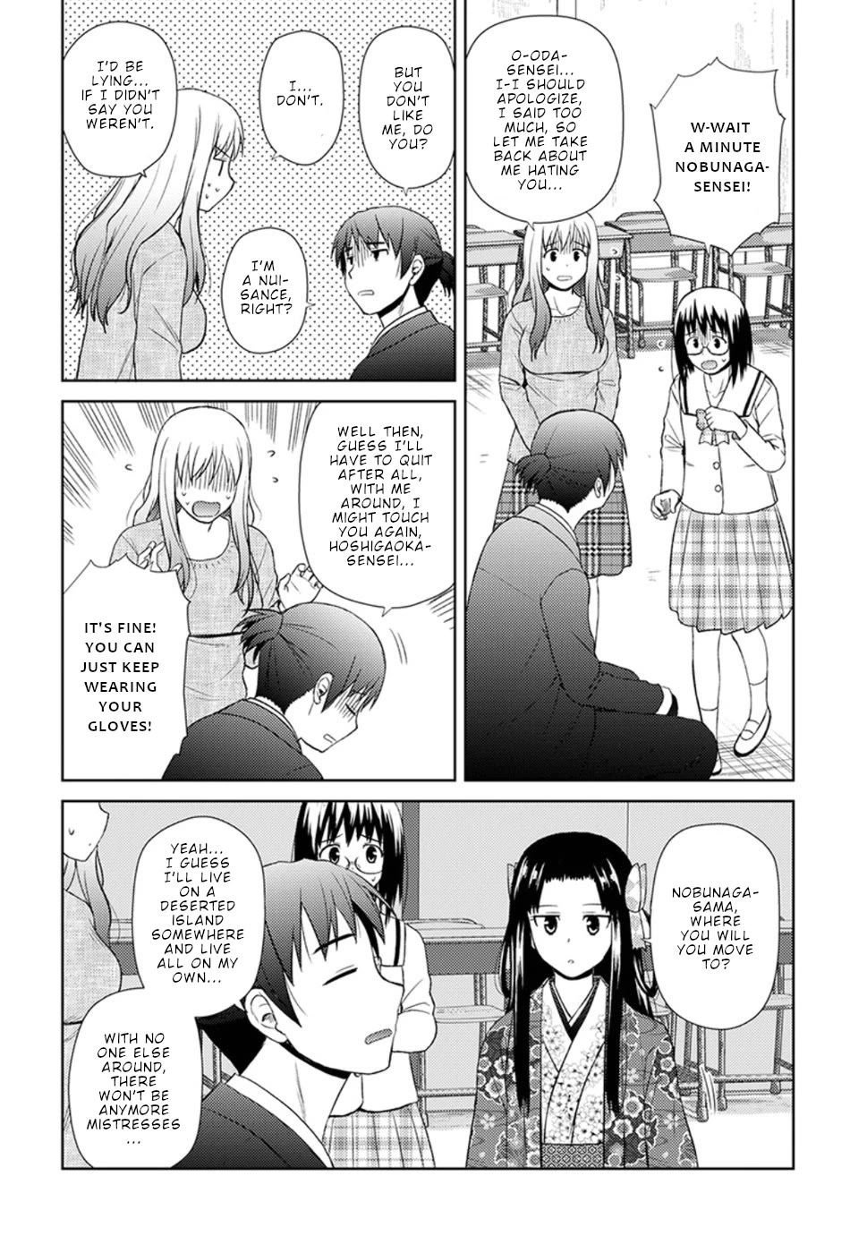 Nobunaga Teacher's Young Bride Chapter 11 page 9 - Chapter 11: Reasons why I like him