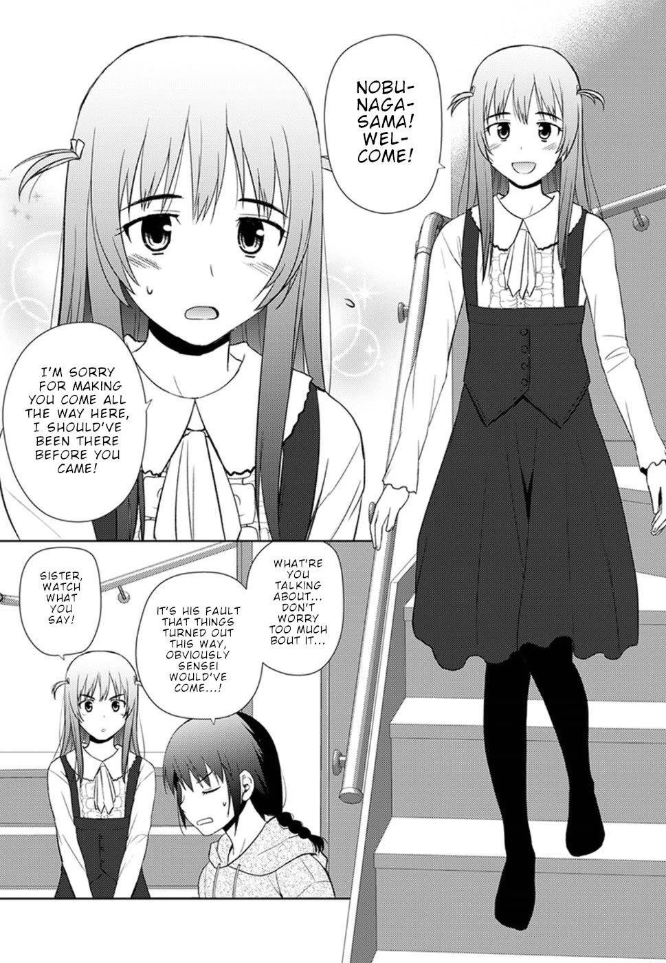 Nobunaga Teacher's Young Bride Chapter 13 page 12 - Chapter 13: Let's try it once