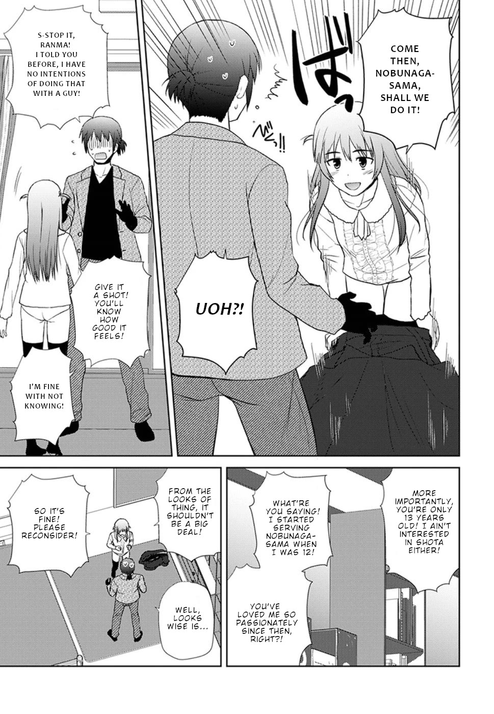 Nobunaga Teacher's Young Bride Chapter 13 page 21 - Chapter 13: Let's try it once