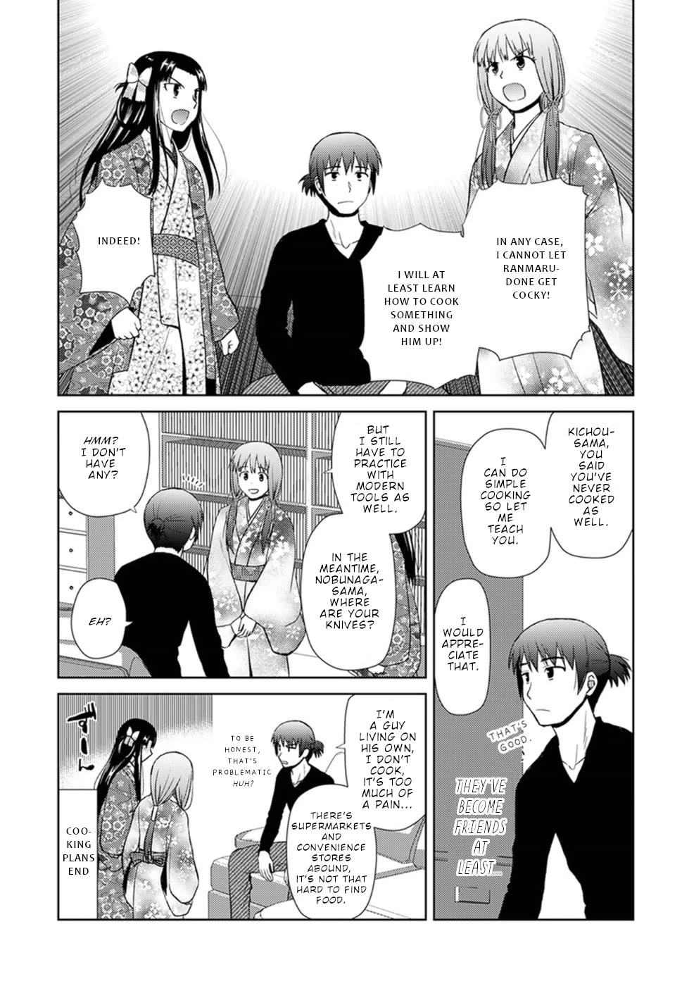 Nobunaga Teacher's Young Bride Chapter 14 page 6 - Chapter 14: Source of chills