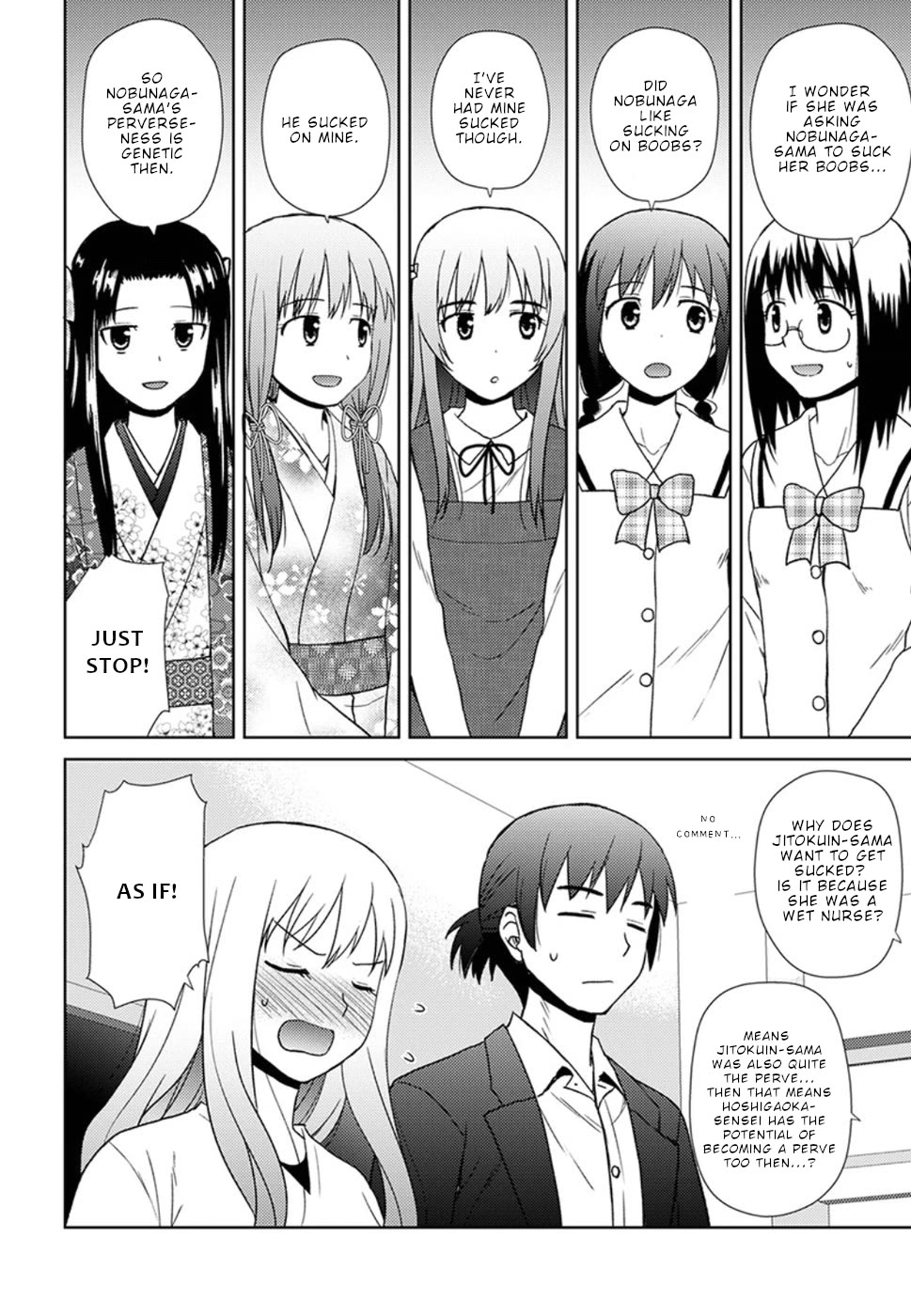 Nobunaga Teacher's Young Bride Chapter 15 page 7 - Chapter 15