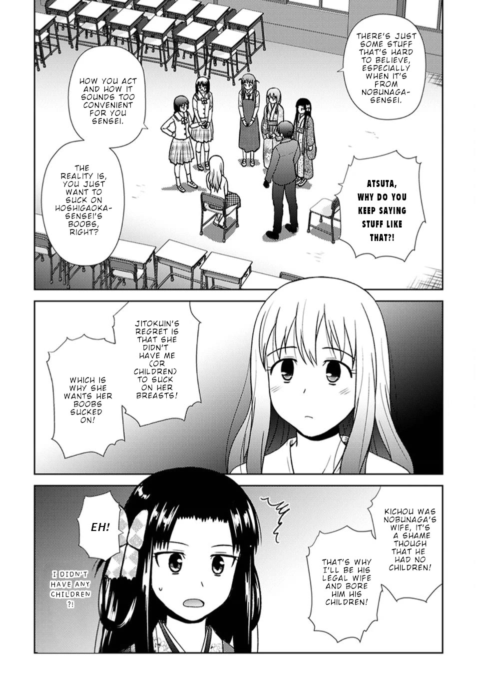 Nobunaga Teacher's Young Bride Chapter 16 page 3 - Chapter 16