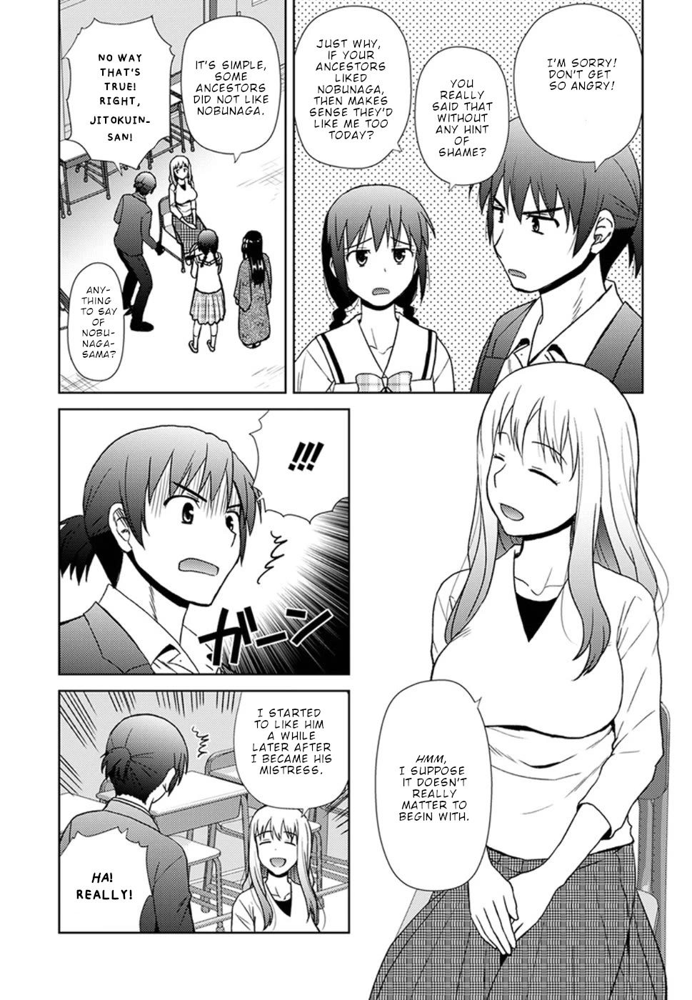 Nobunaga Teacher's Young Bride Chapter 16 page 8 - Chapter 16