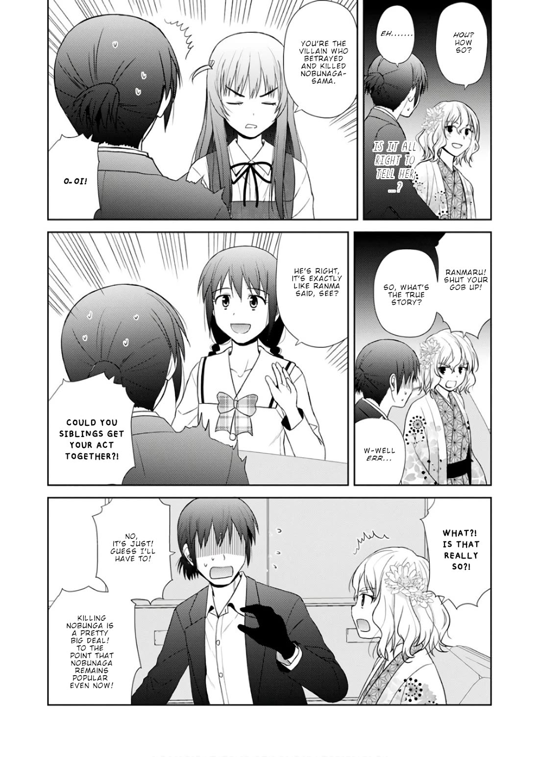Nobunaga Teacher's Young Bride Chapter 19 page 8 - Chapter 19