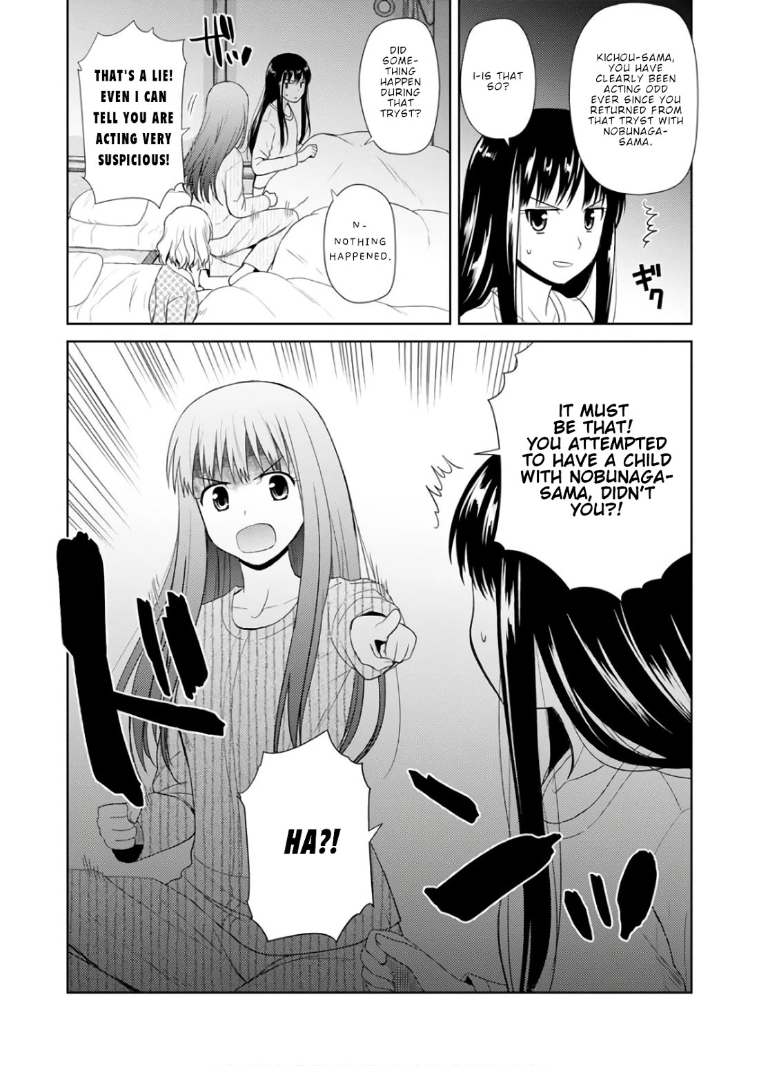 Nobunaga Teacher's Young Bride Chapter 21 page 14 - Chapter 21