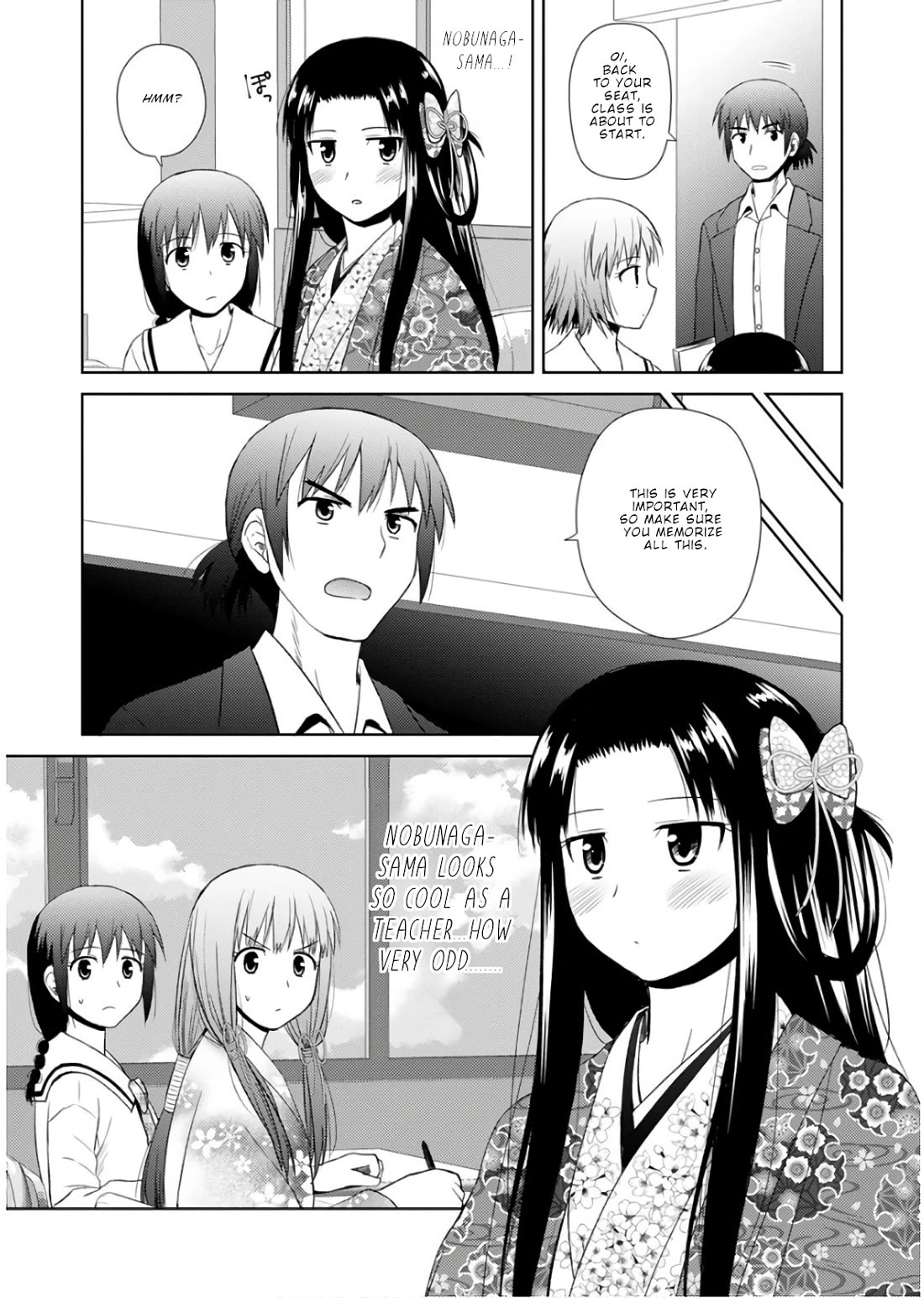 Nobunaga Teacher's Young Bride Chapter 21 page 16 - Chapter 21