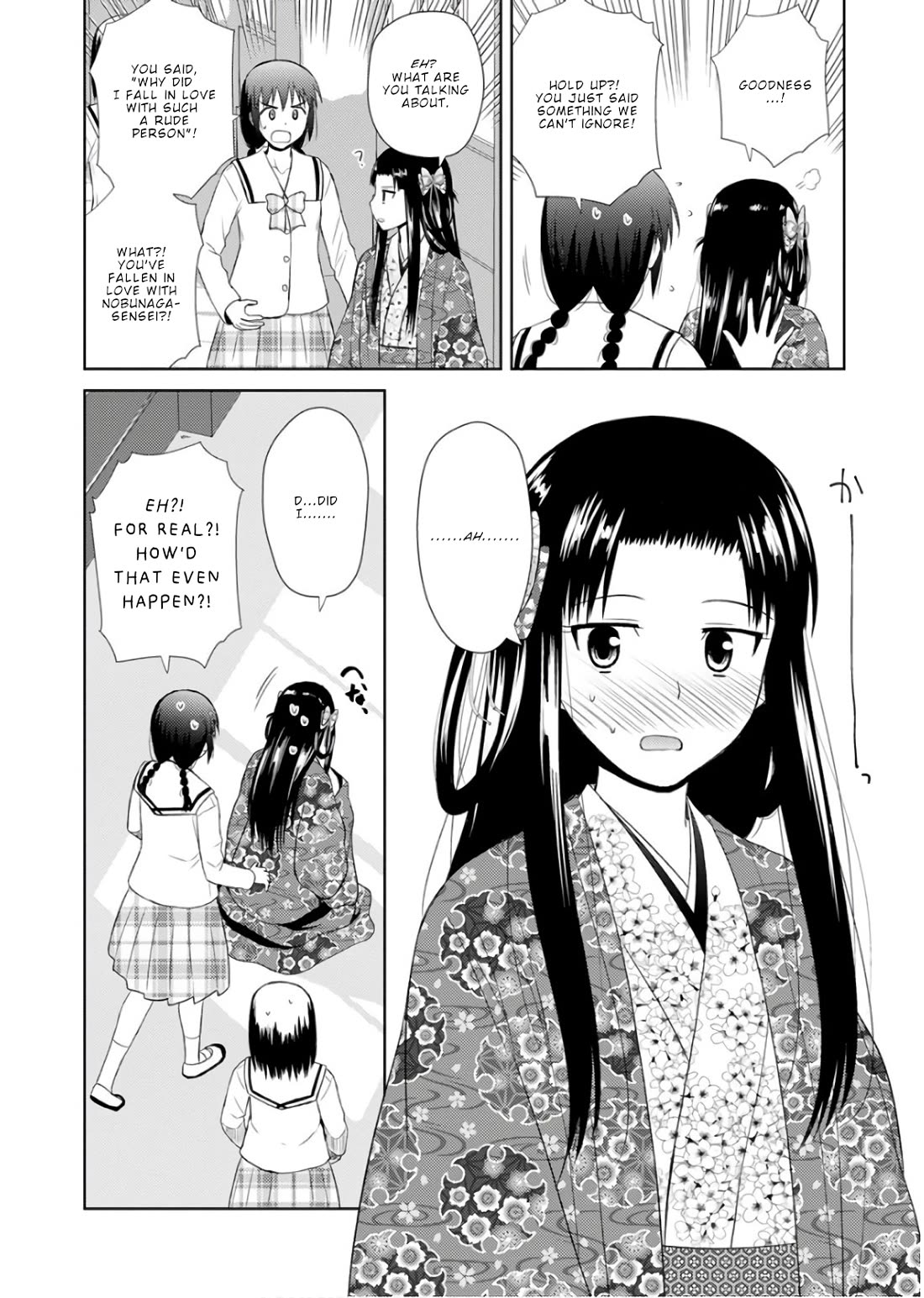 Nobunaga Teacher's Young Bride Chapter 22 page 5 - Chapter 22