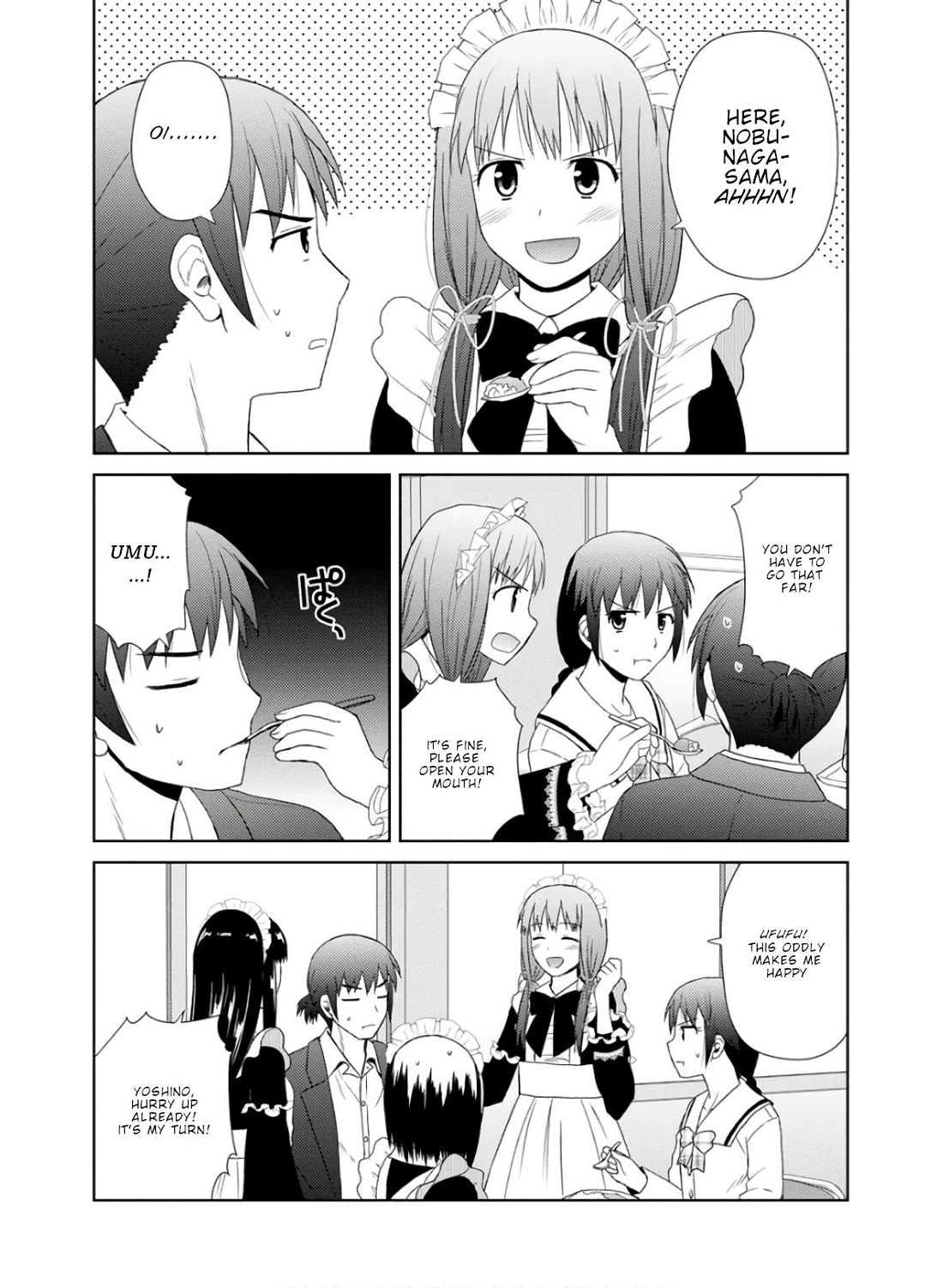 Nobunaga Teacher's Young Bride Chapter 25 page 18 - Chapter 25: Let Us Serve You