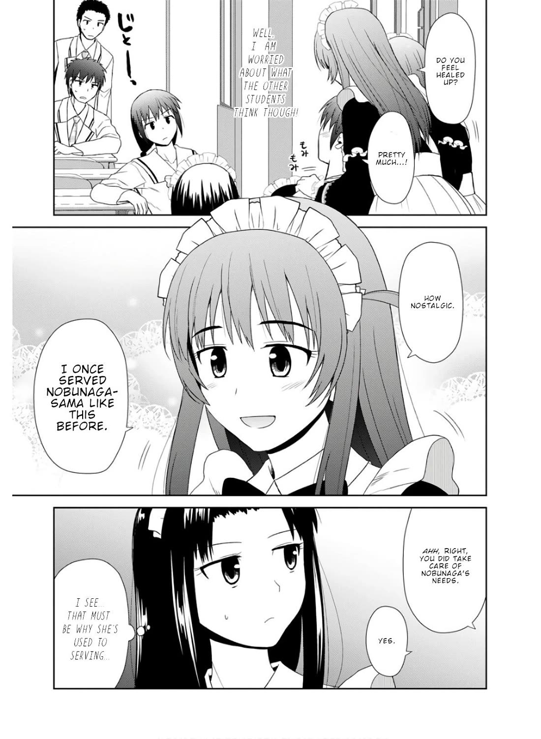 Nobunaga Teacher's Young Bride Chapter 25 page 20 - Chapter 25: Let Us Serve You