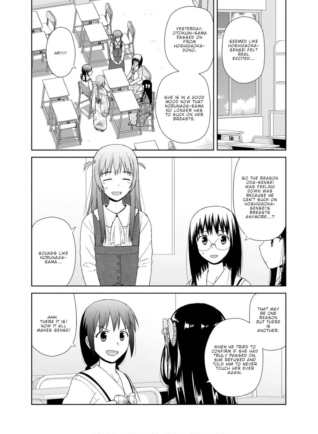 Nobunaga Teacher's Young Bride Chapter 25 page 4 - Chapter 25: Let Us Serve You