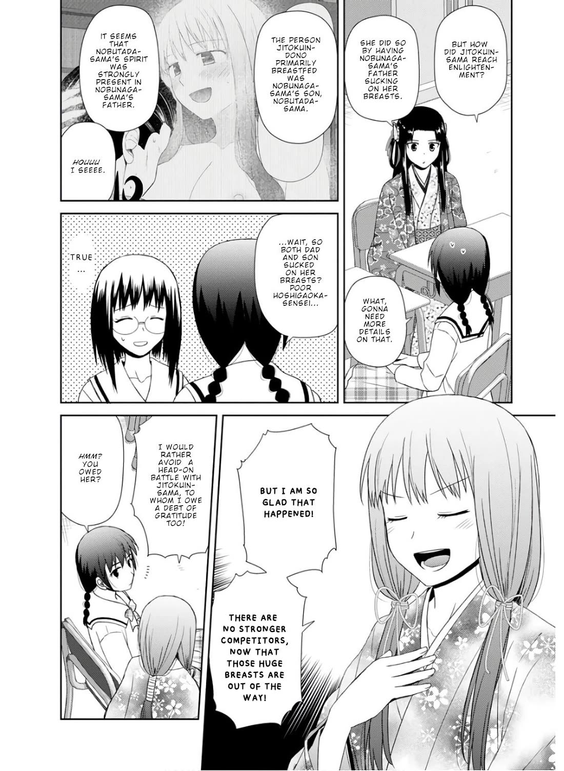 Nobunaga Teacher's Young Bride Chapter 25 page 5 - Chapter 25: Let Us Serve You