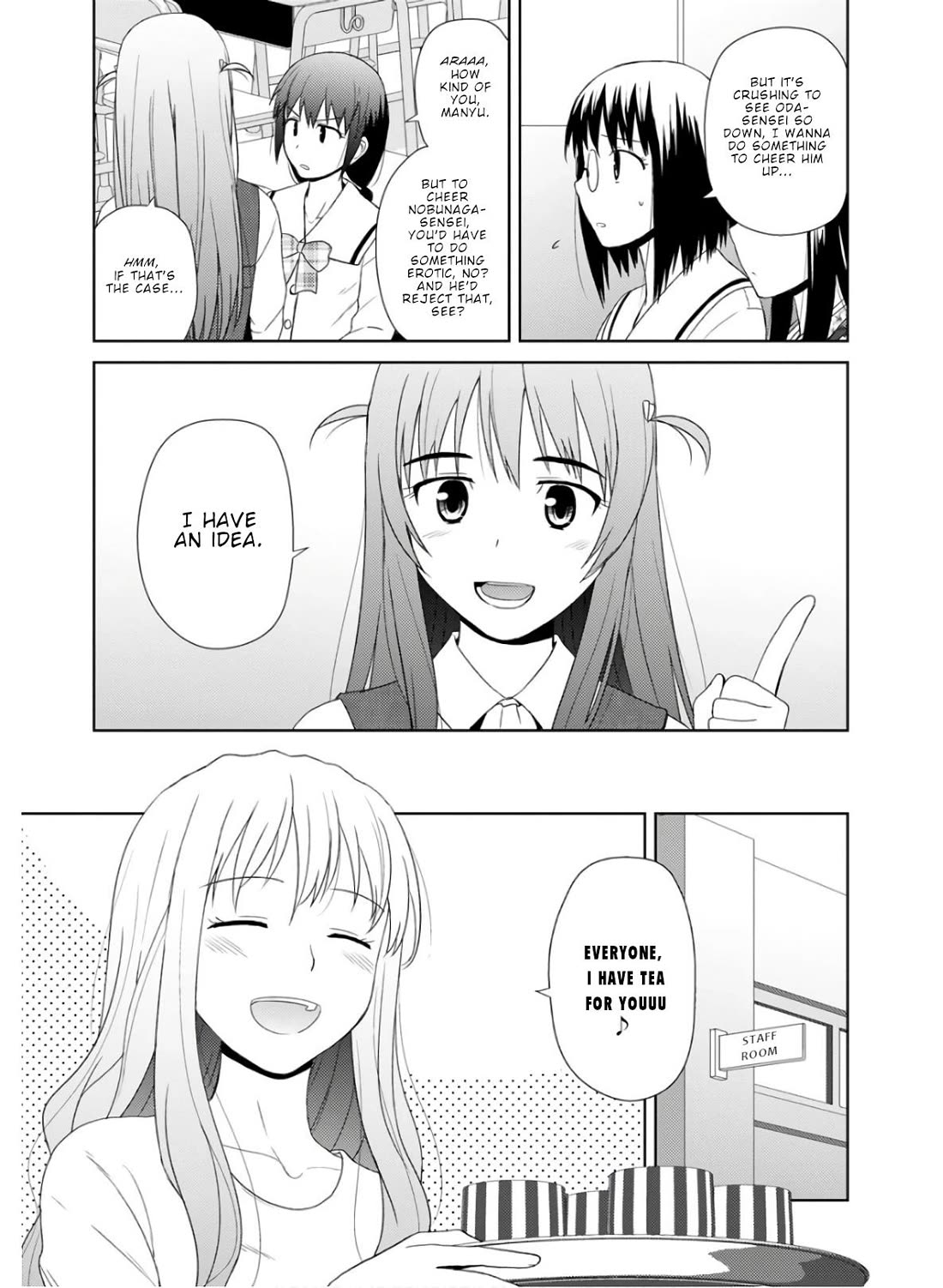 Nobunaga Teacher's Young Bride Chapter 25 page 8 - Chapter 25: Let Us Serve You