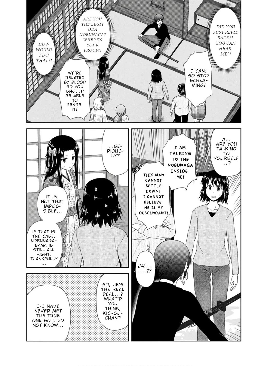 Nobunaga Teacher's Young Bride Chapter 27 page 6 - Chapter 27: Oda Nobunaga