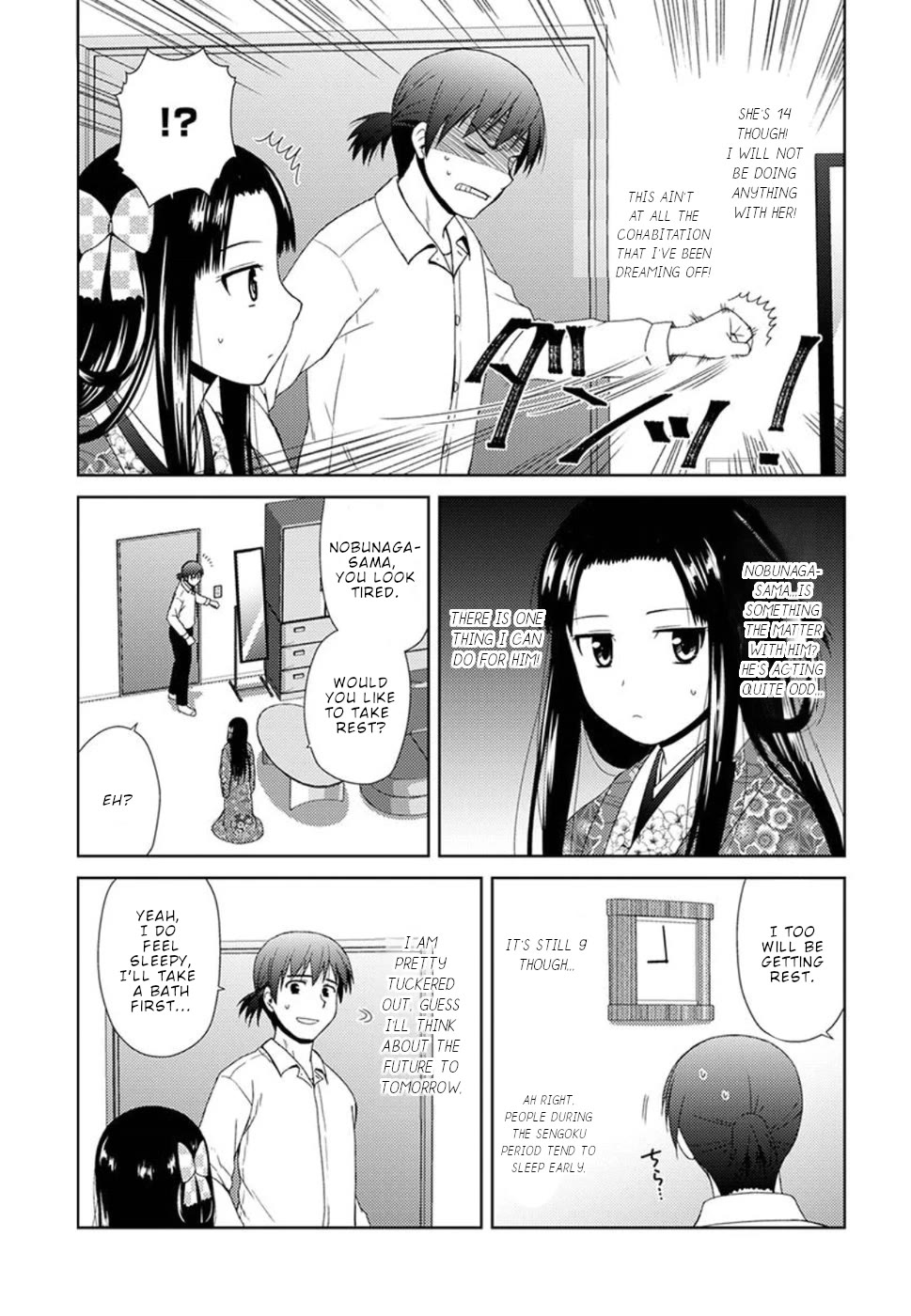 Nobunaga Teacher's Young Bride Chapter 3 page 10 - Chapter 3: Nobunaga's determination