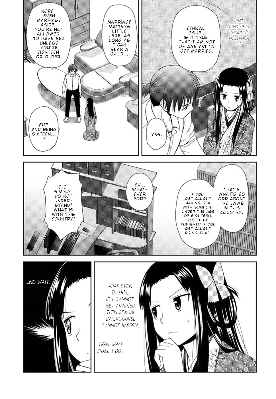 Nobunaga Teacher's Young Bride Chapter 3 page 16 - Chapter 3: Nobunaga's determination