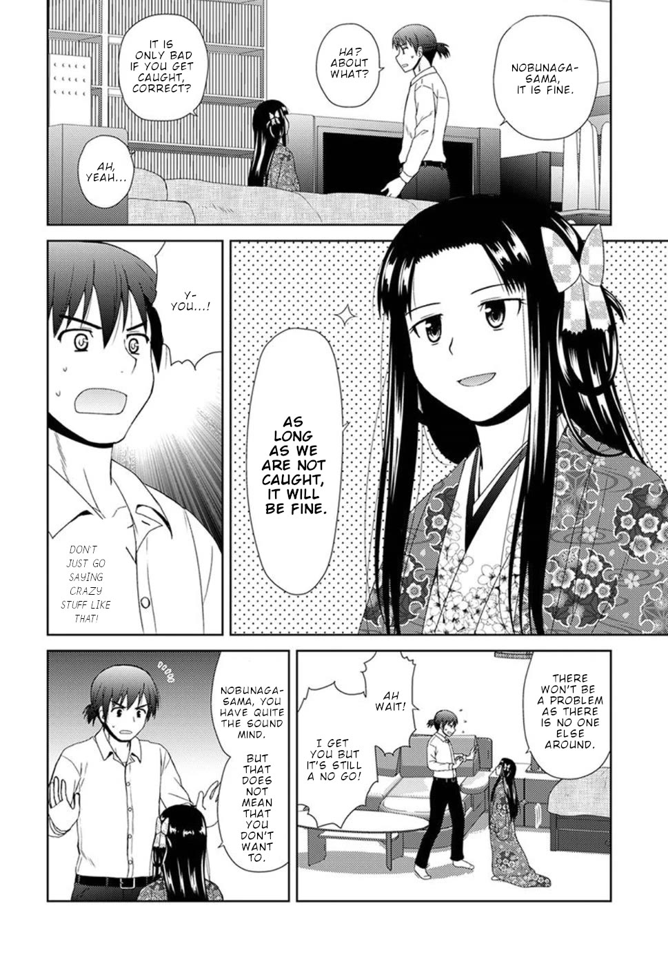 Nobunaga Teacher's Young Bride Chapter 3 page 17 - Chapter 3: Nobunaga's determination