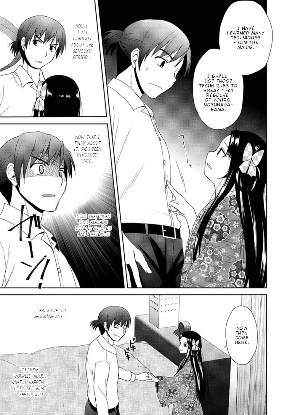 Nobunaga Teacher's Young Bride Chapter 3 page 18 - Chapter 3: Nobunaga's determination