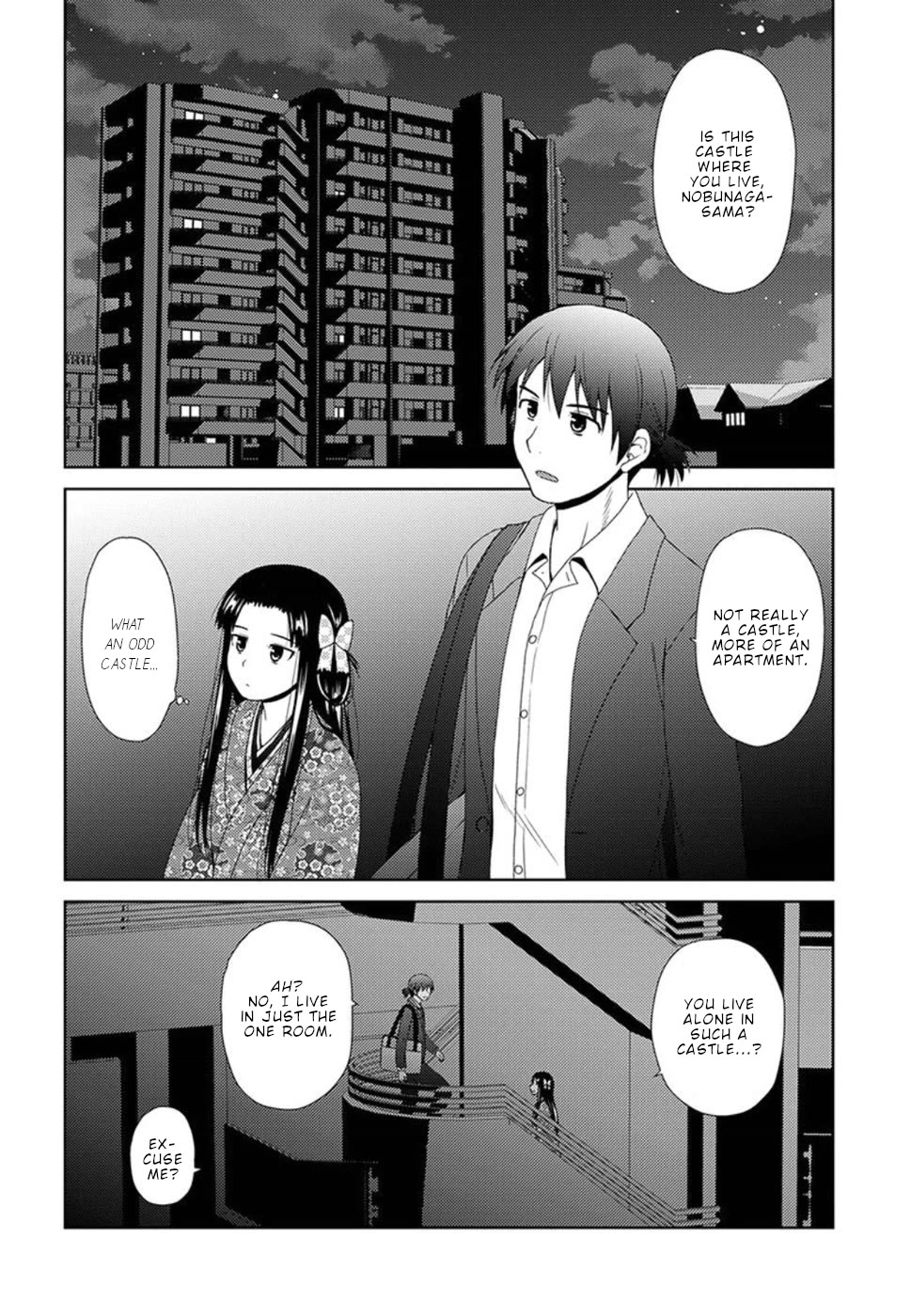 Nobunaga Teacher's Young Bride Chapter 3 page 5 - Chapter 3: Nobunaga's determination