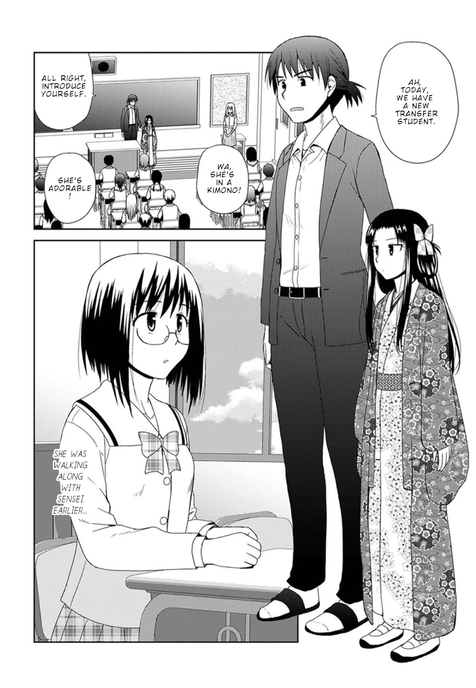 Nobunaga Teacher's Young Bride Chapter 4 page 9 - Chapter 4: Kichou goes to school