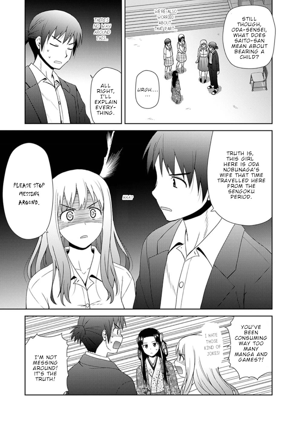 Nobunaga Teacher's Young Bride Chapter 5 page 12 - Chapter 5: To Inabayama
