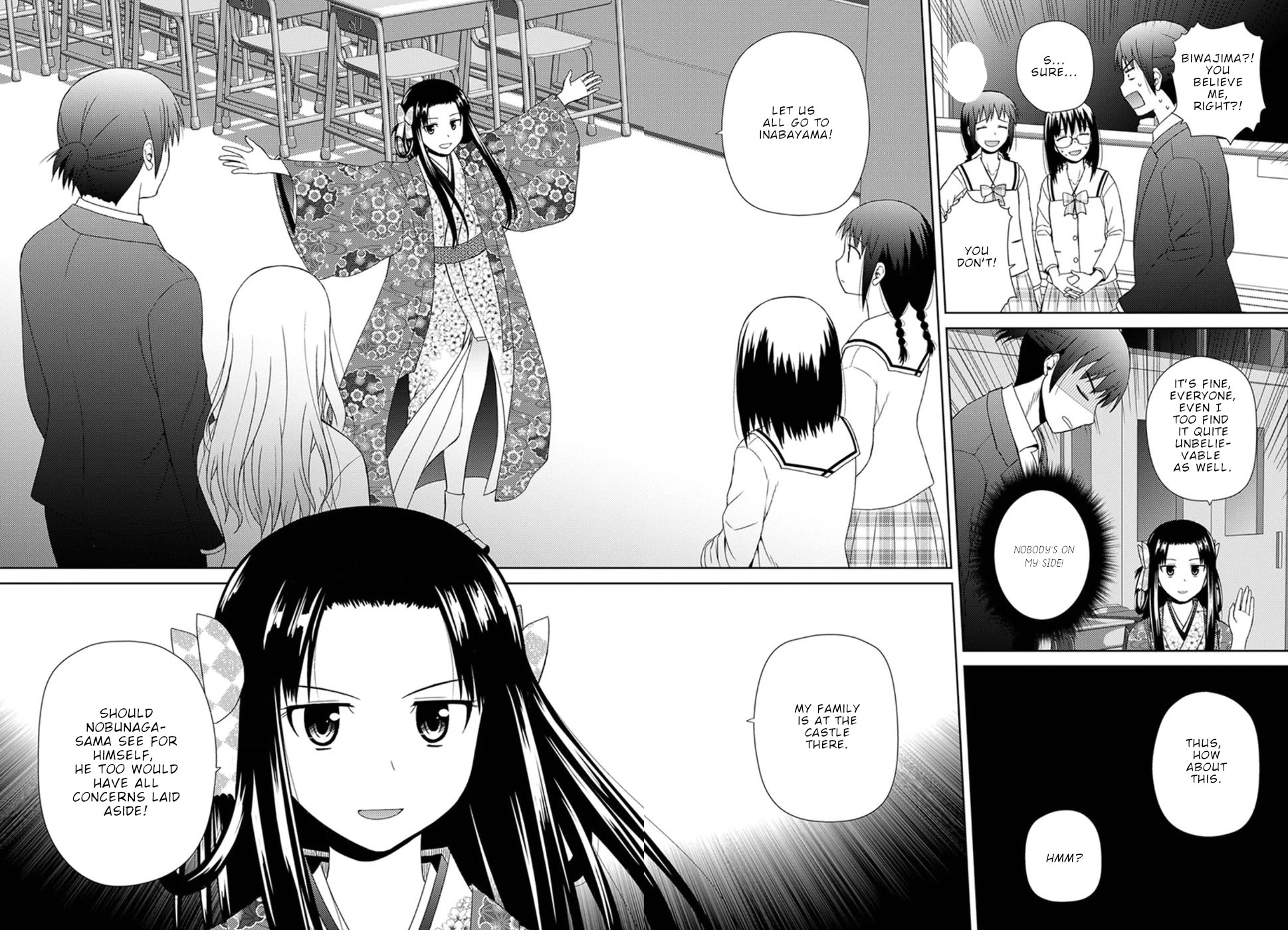 Nobunaga Teacher's Young Bride Chapter 5 page 13 - Chapter 5: To Inabayama