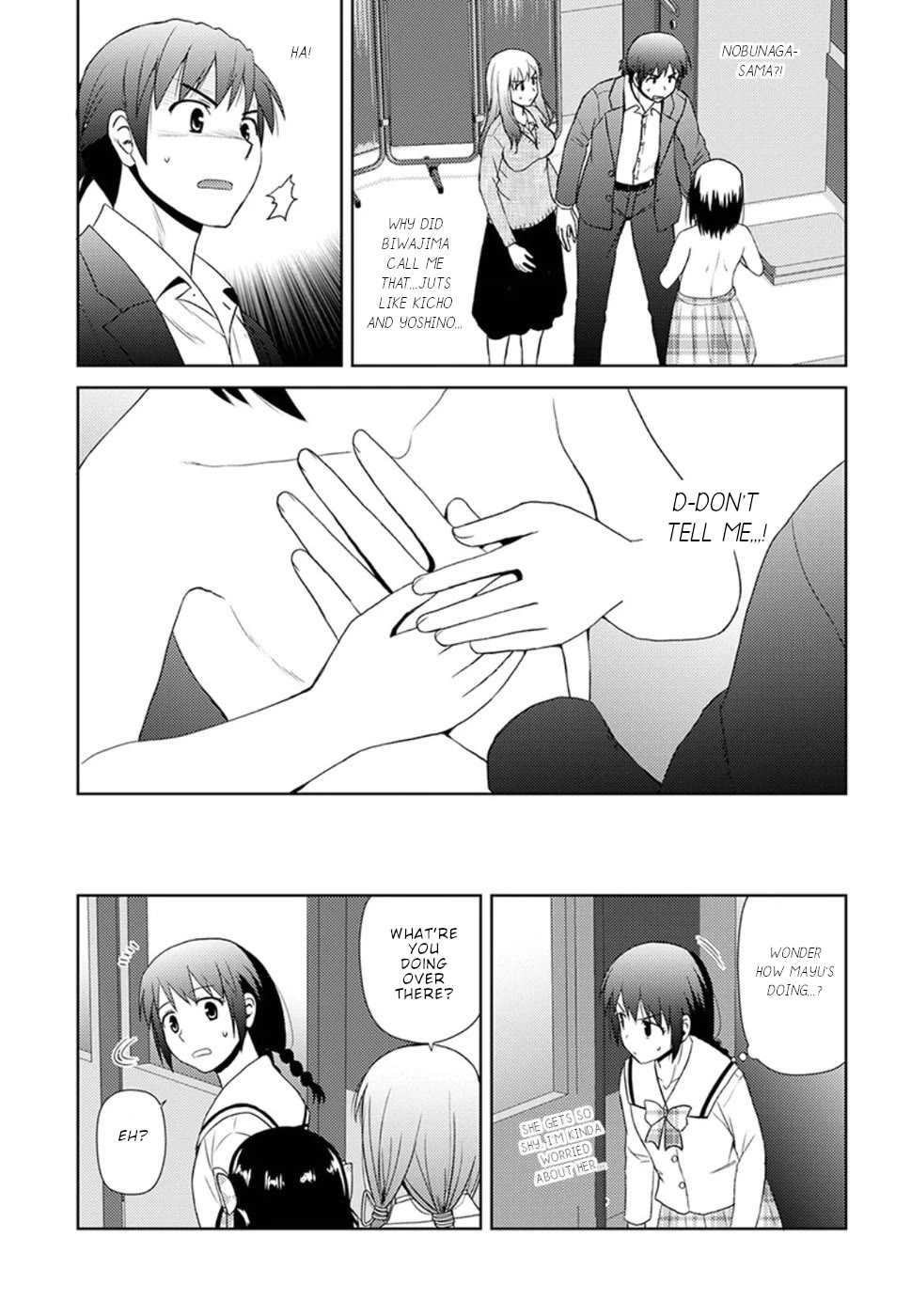 Nobunaga Teacher's Young Bride Chapter 8 page 18 - Chapter 8: Third person