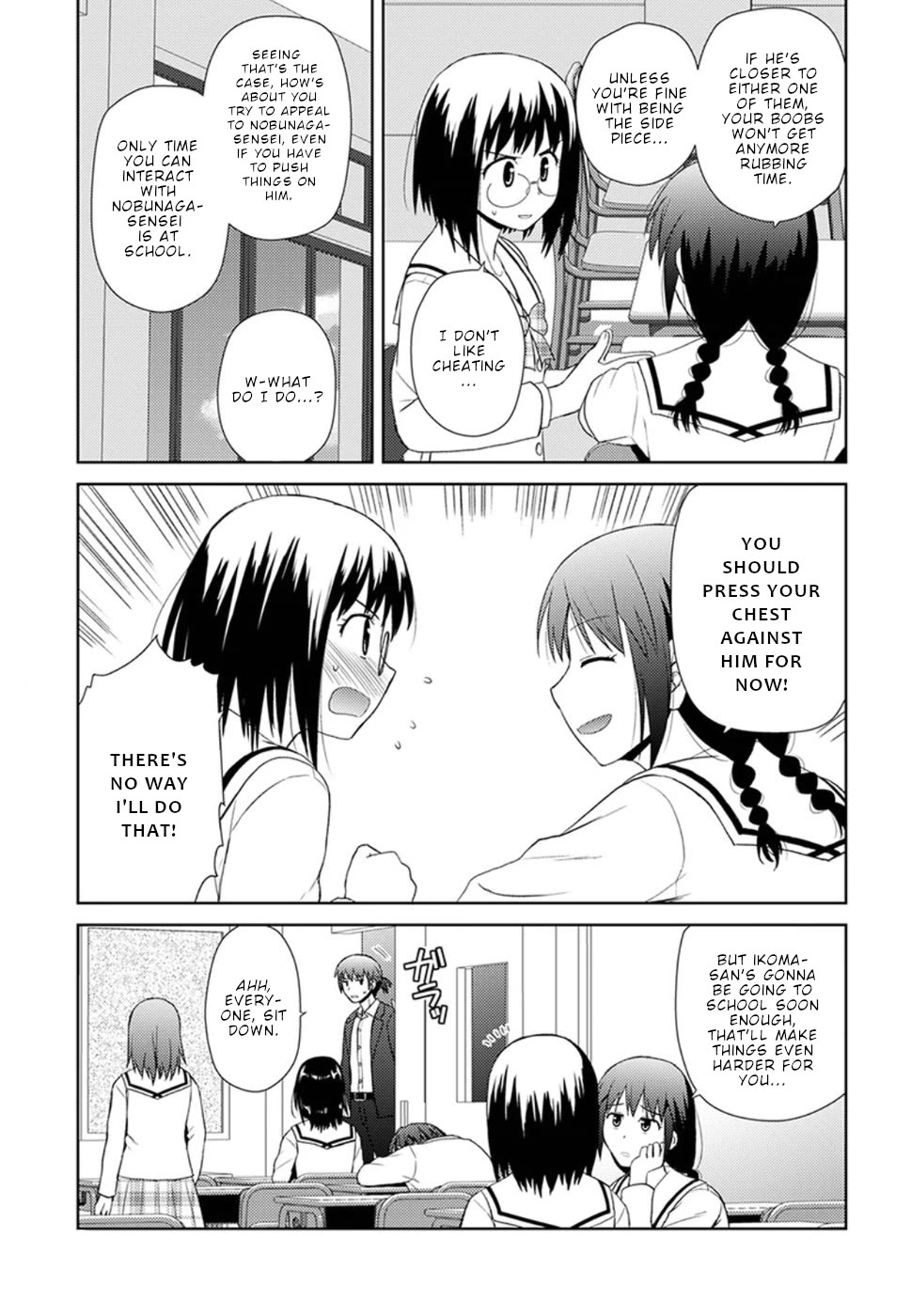 Nobunaga Teacher's Young Bride Chapter 8 page 4 - Chapter 8: Third person