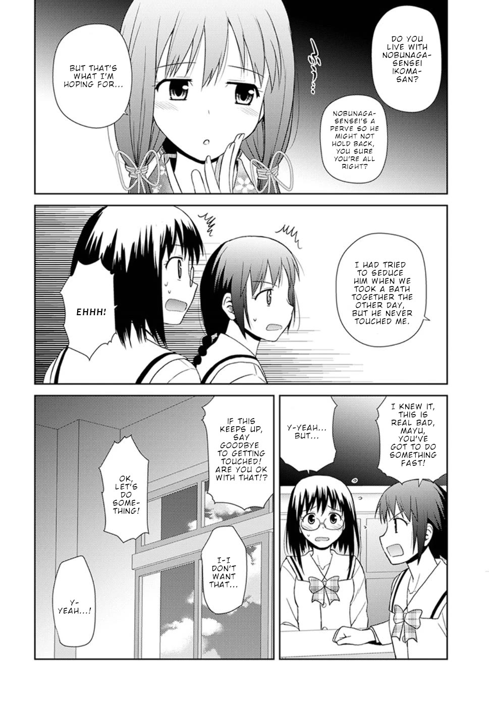 Nobunaga Teacher's Young Bride Chapter 8 page 9 - Chapter 8: Third person