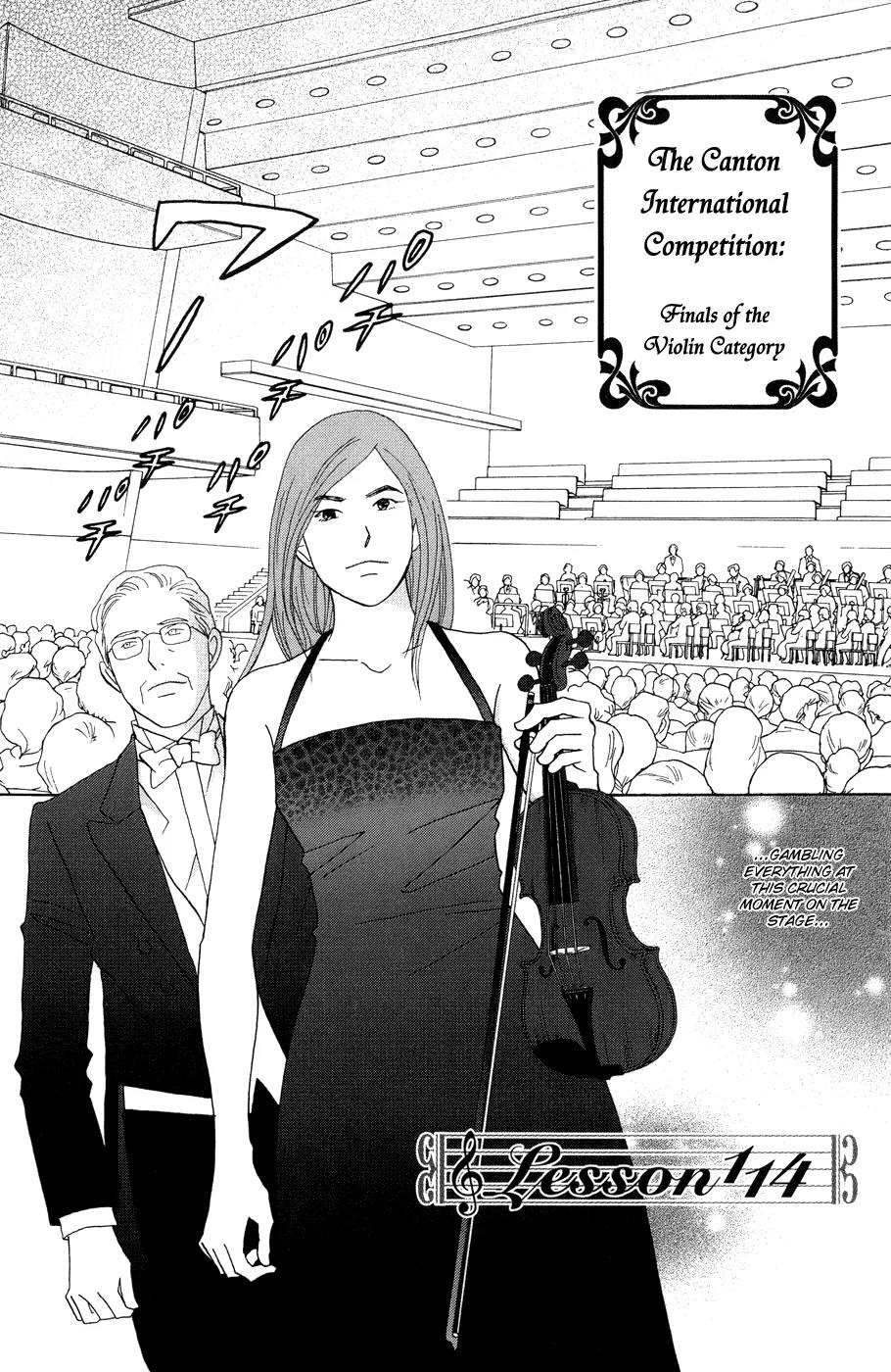 Nodame Cantabile Chapter 114 page 1 - Chapter 114