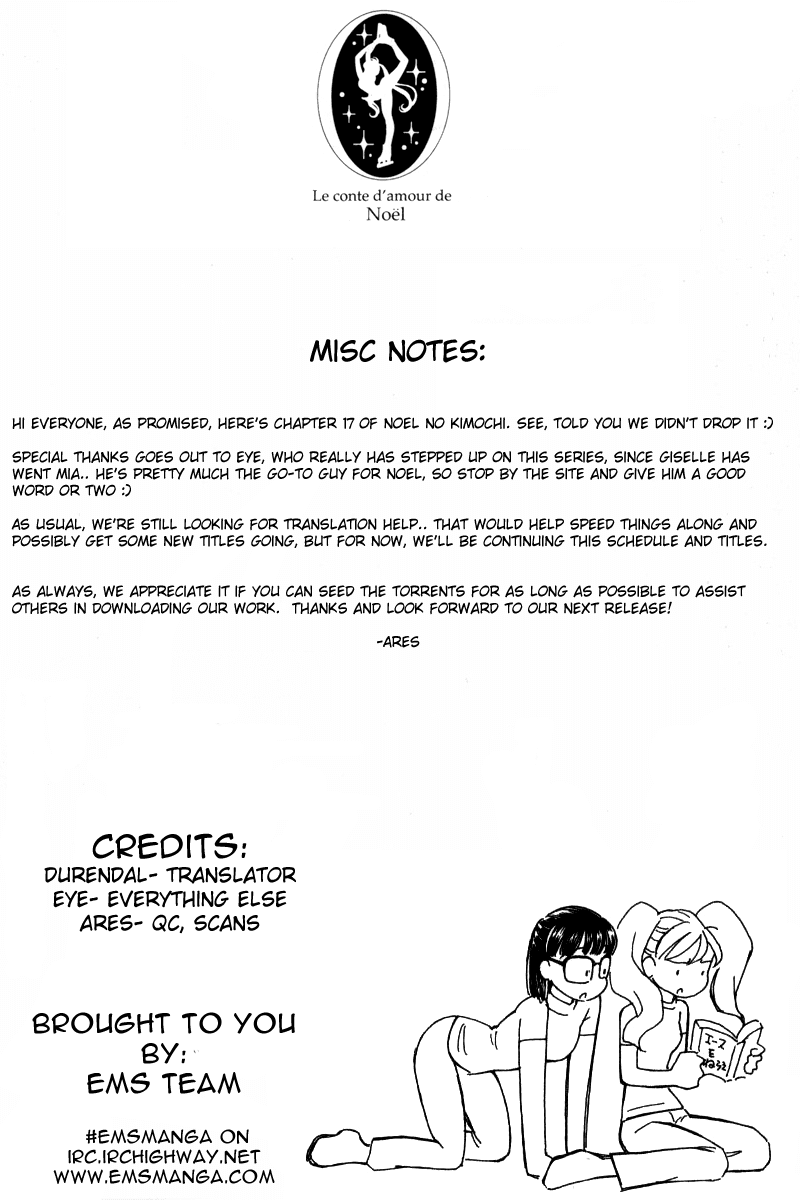 Noel no Kimochi Chapter 17 page 24 - Chapter 17: Sympathy