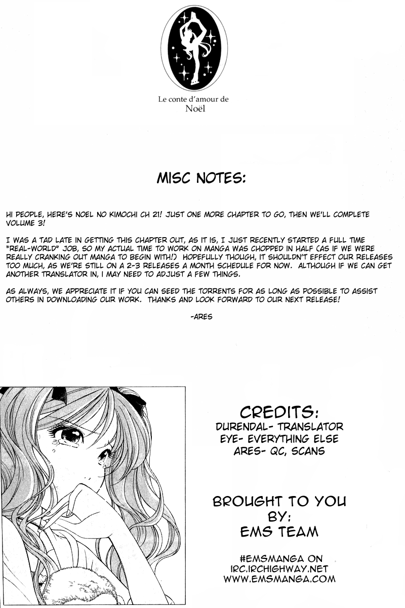 Noel no Kimochi Chapter 21 page 23 - Chapter 21: Liang's Scheme
