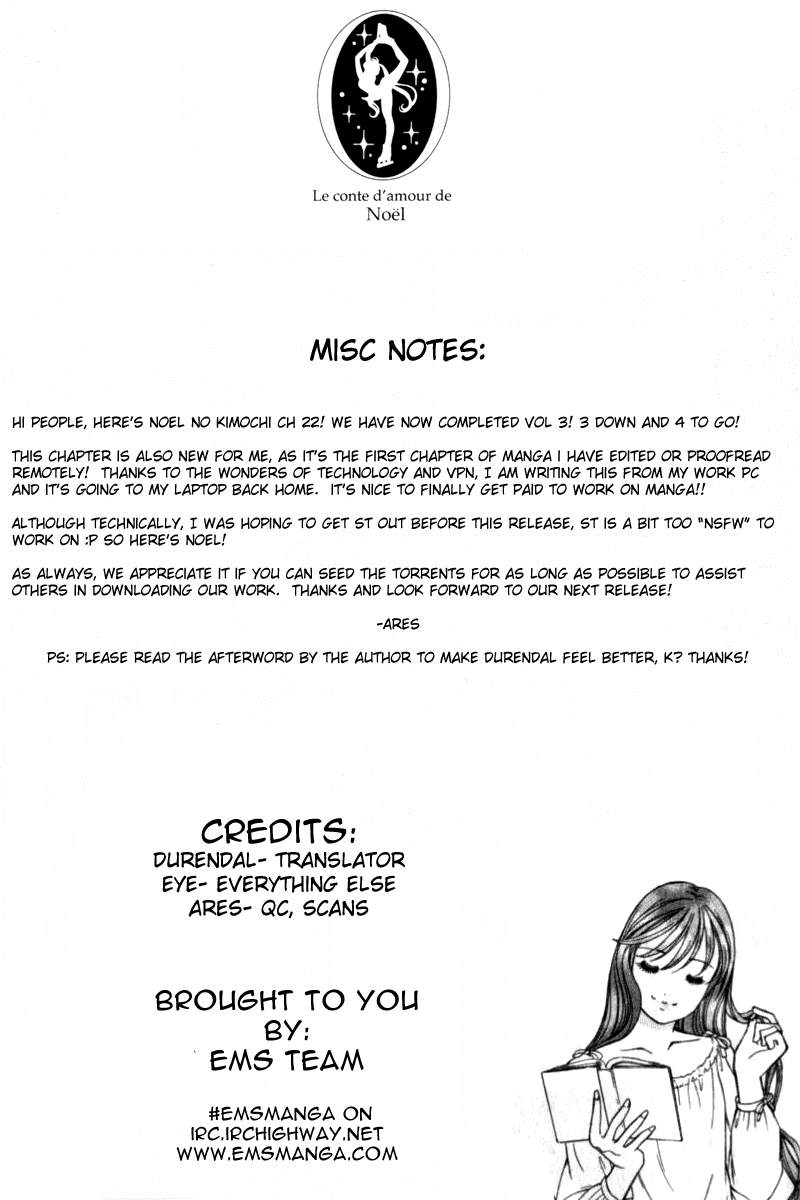 Noel no Kimochi Chapter 22 page 29 - Chapter 22: Thunder