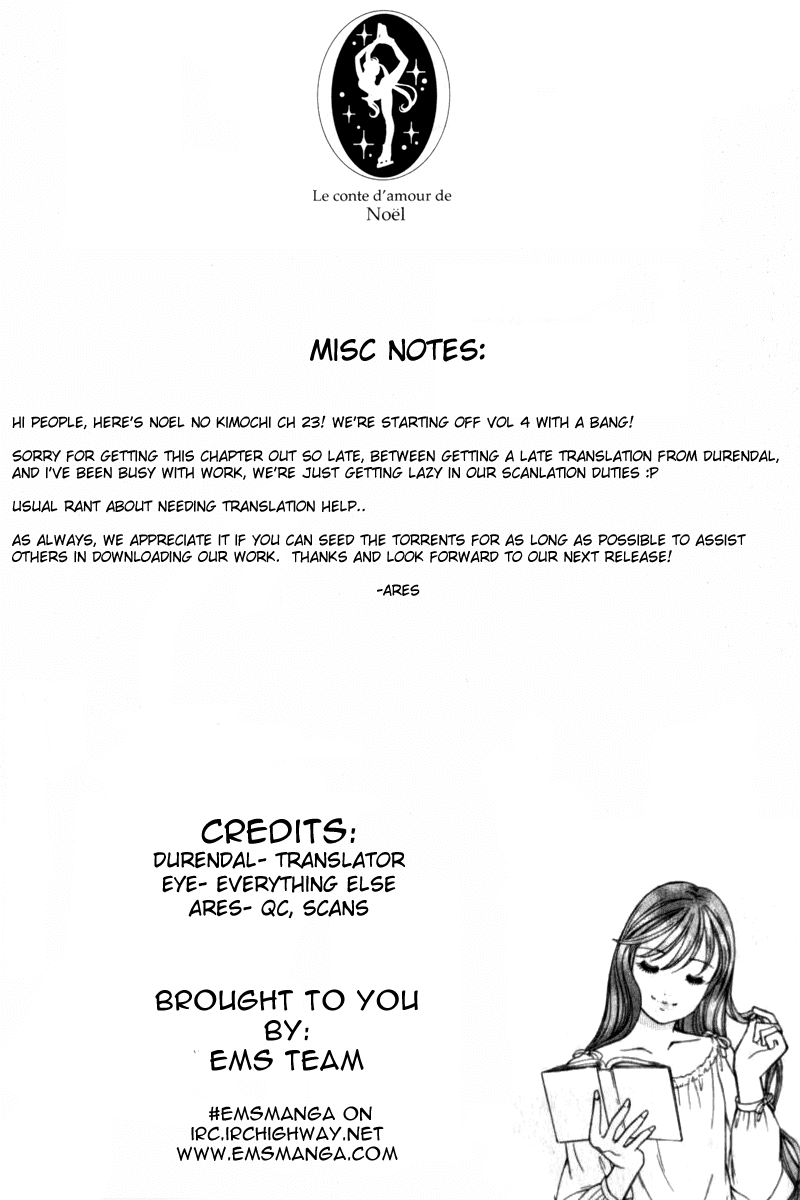 Noel no Kimochi Chapter 23 page 30 - Chapter 23: I Love You