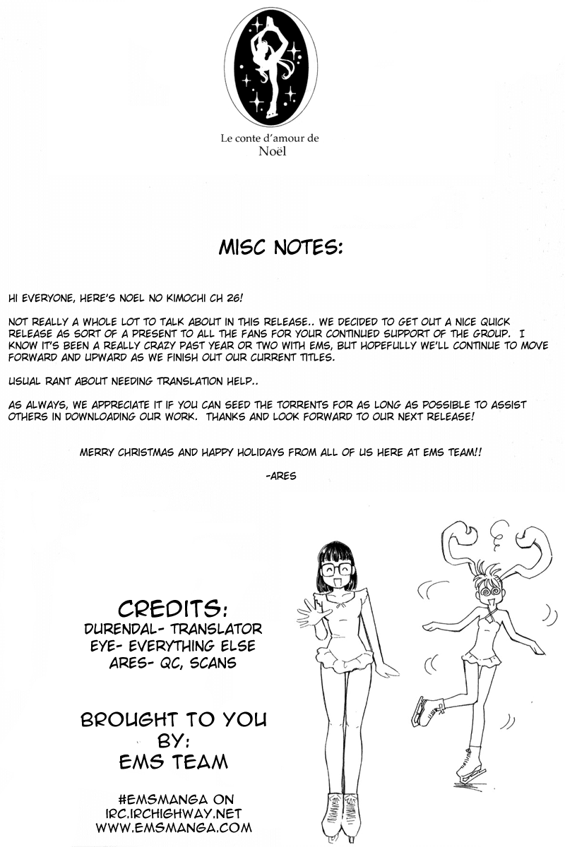 Noel no Kimochi Chapter 26 page 24 - Chapter 26: Face Tomorrow