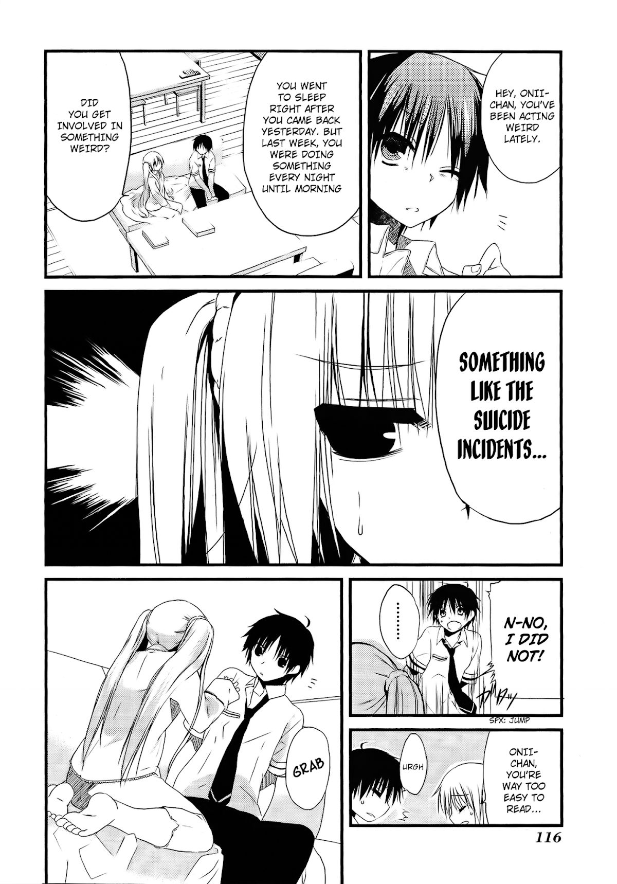 NOeSIS - Uso o Tsuita Kioku no Monogatari Chapter 3 page 27 - Chapter 3 v2 : 「The Cursed Ones」