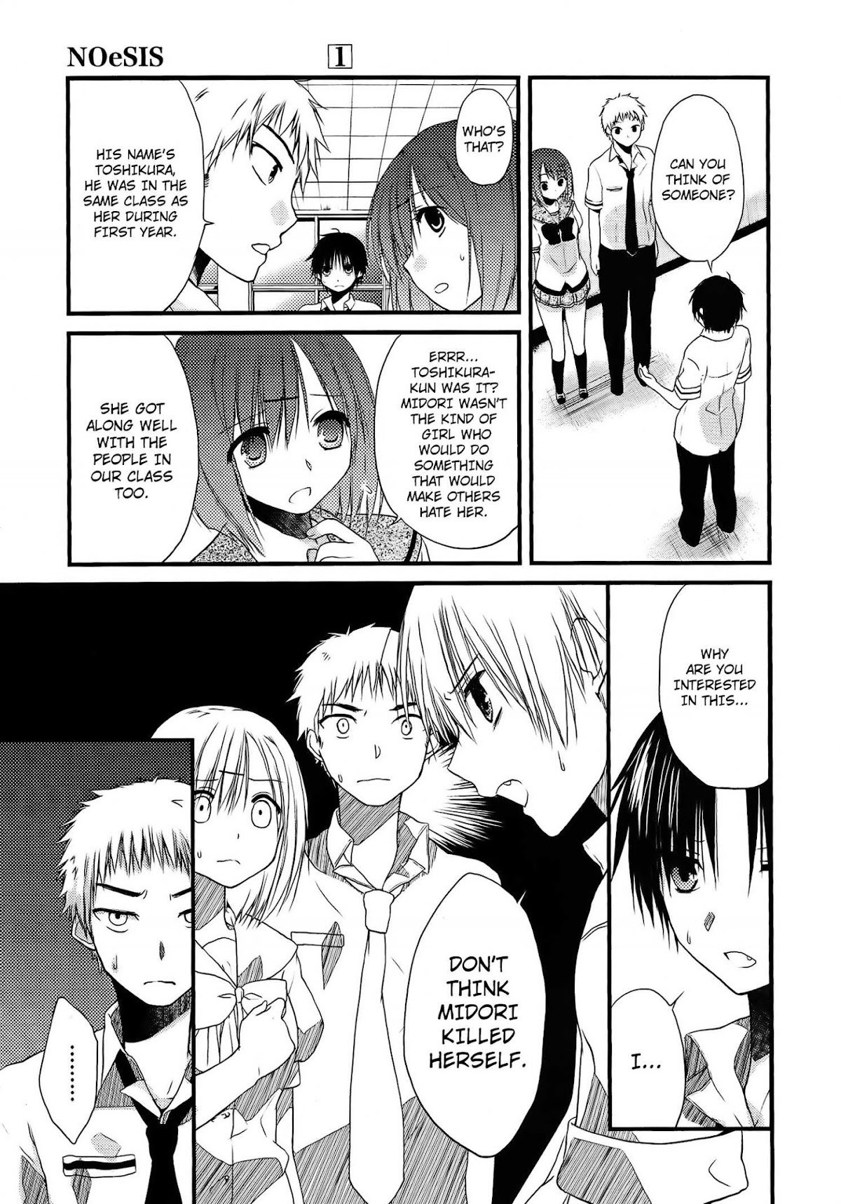 NOeSIS - Uso o Tsuita Kioku no Monogatari Chapter 3 page 36 - Chapter 3 v2 : 「The Cursed Ones」